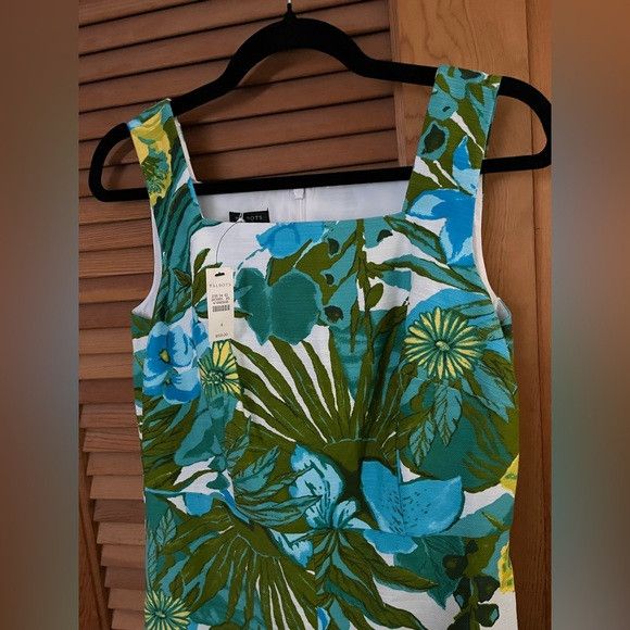 Talbots Talbots tropical Floral Sheath Sleeveless dress sz 4 NWT Size S / US 4 / IT 40 - 2 Thumbnail