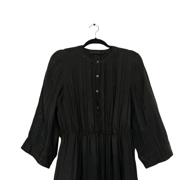 Other Jenni Kayne Avery Maxi Black Dress Cupro Blend Sz M Size M / US 6-8 / IT 42-44 - 4 Thumbnail