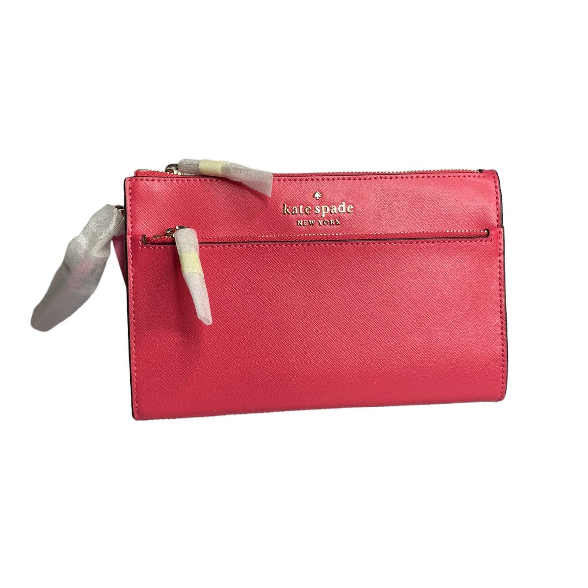 Kate Spade Kate Spade Staci Dark Water Medium Saffiano Leather Wristlet Size ONE SIZE - 1 Thumbnail