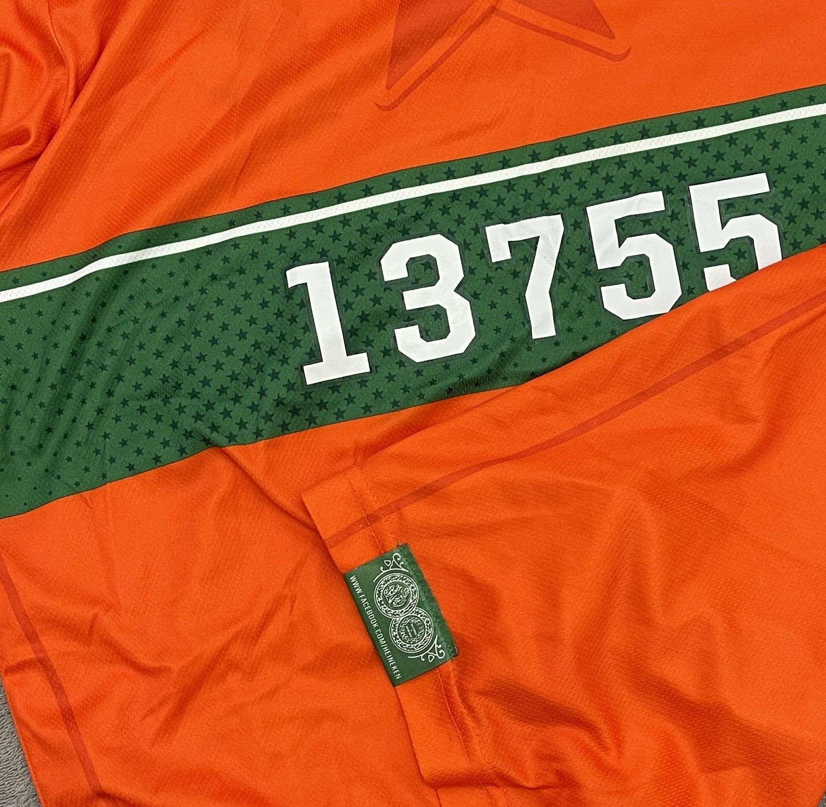 Heineken Heineken Rugnummers Netherlands Running Sport Shirt Jersey Size US L / EU 52-54 / 3 - 5 Thumbnail