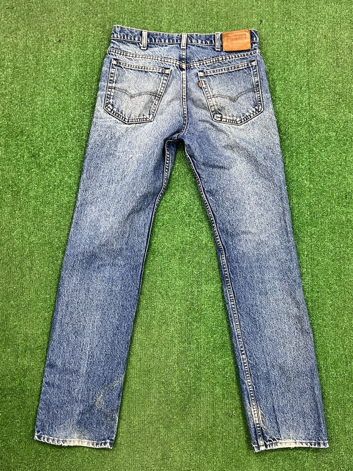 Levi's Vintage 70s Levis For Men Leather Tab Jeans Size US 32 / EU 48 - 6 Thumbnail