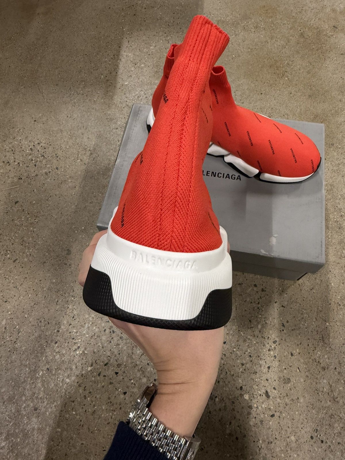 Balenciaga Balenciaga Paris Speed Trainer 2.0 1000$ NEW Size US 11 / EU 44 - 4 Thumbnail