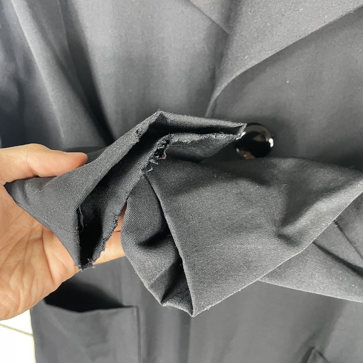 Y's × Y's for Men × Yohji Yamamoto 💥IMPER MEABLE YOHJI YAMAMOTO ICONIC BLACK COAT JACKET Size US M / EU 48-50 / 2 - 15 Thumbnail