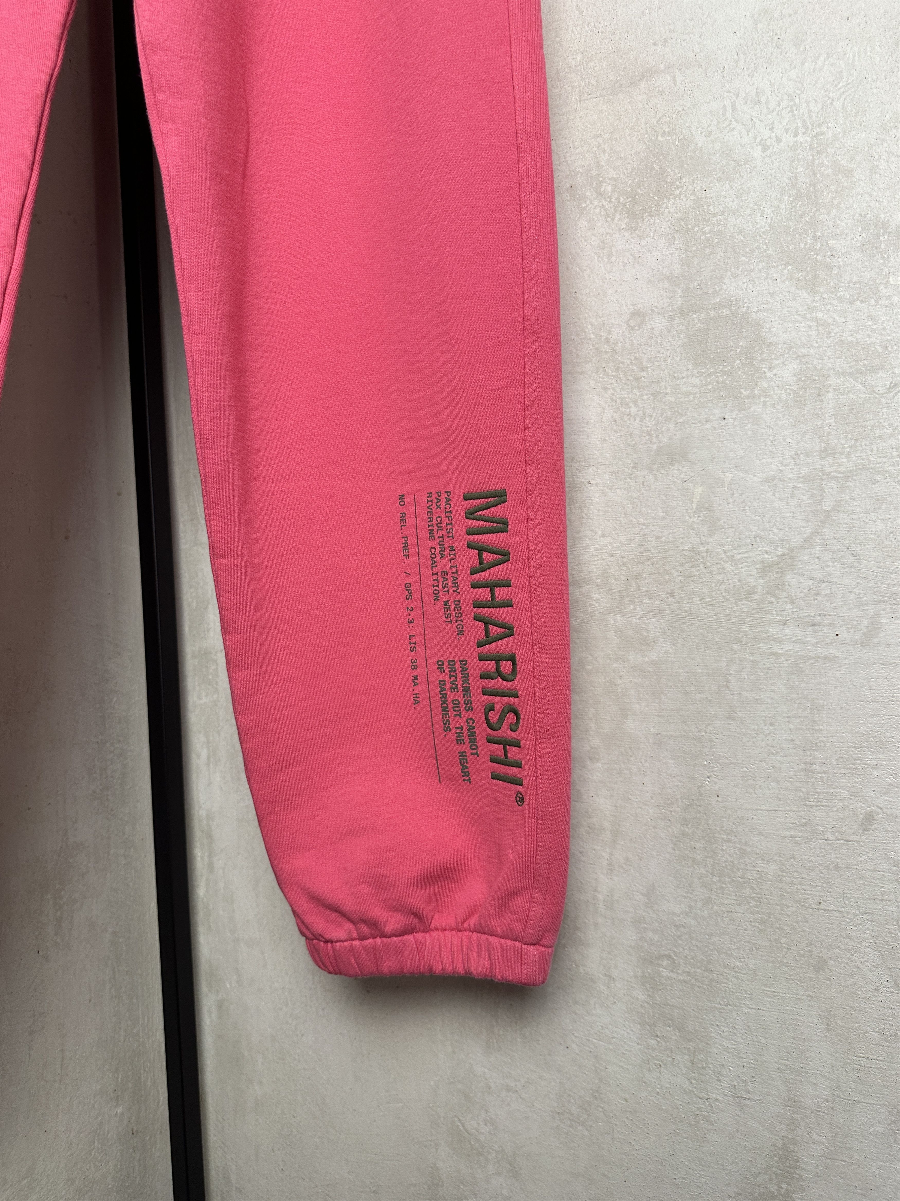 Maharishi Maharishi Pink Sweatpants Size US 36 / EU 52 - 3 Thumbnail