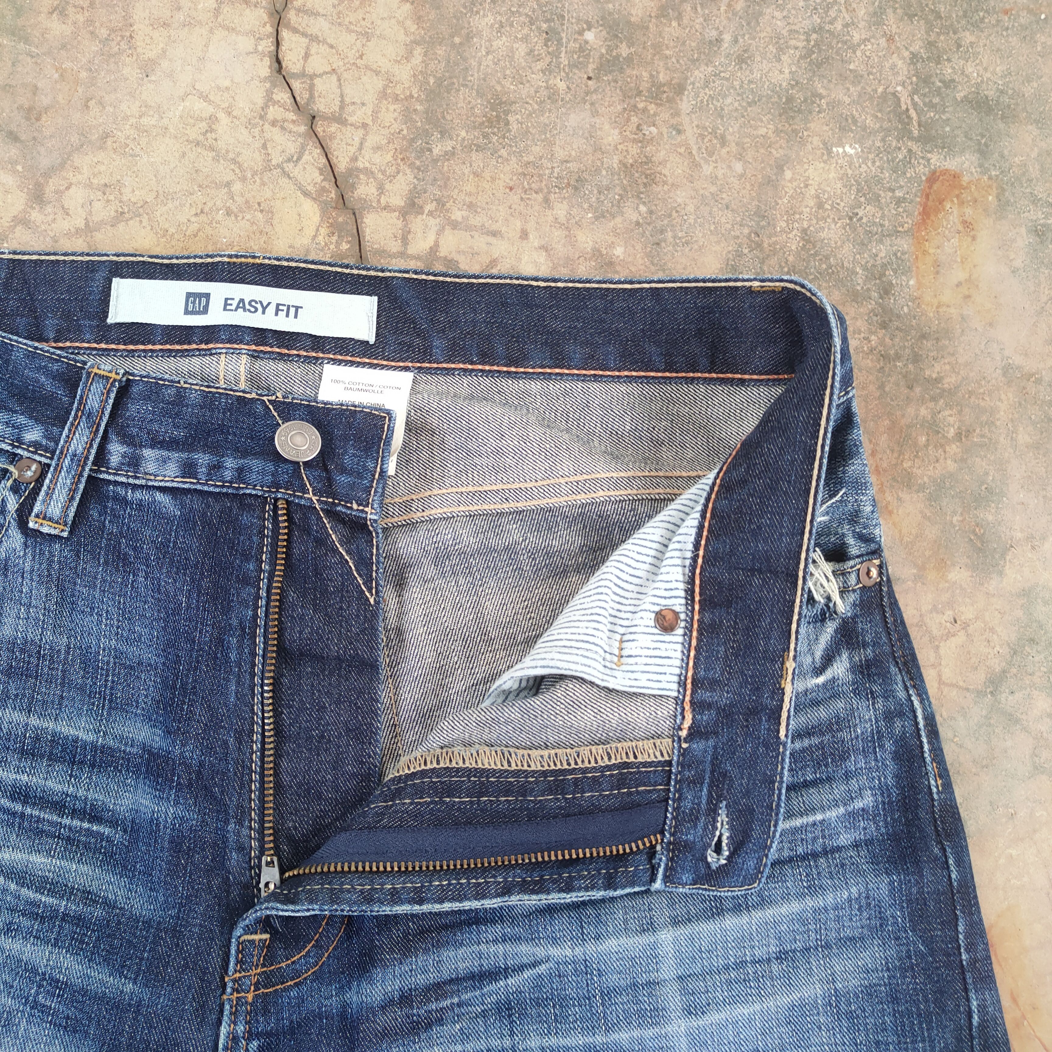 Gap W33 VINTAGE GAP FADED DISTRESSED JEANS PANTS Size US 33 - 7 Thumbnail