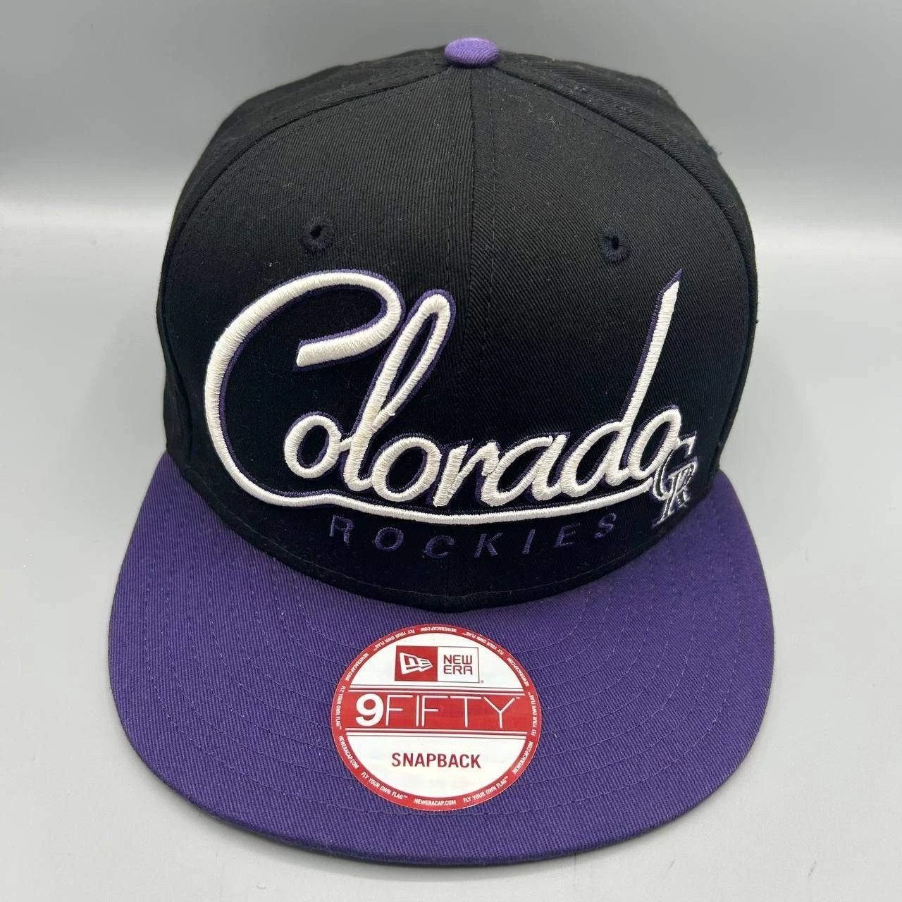 New Era Colorado Rockies Hat Men MLB New Era Fits Snap Back Cotton Size ONE SIZE - 1 Thumbnail