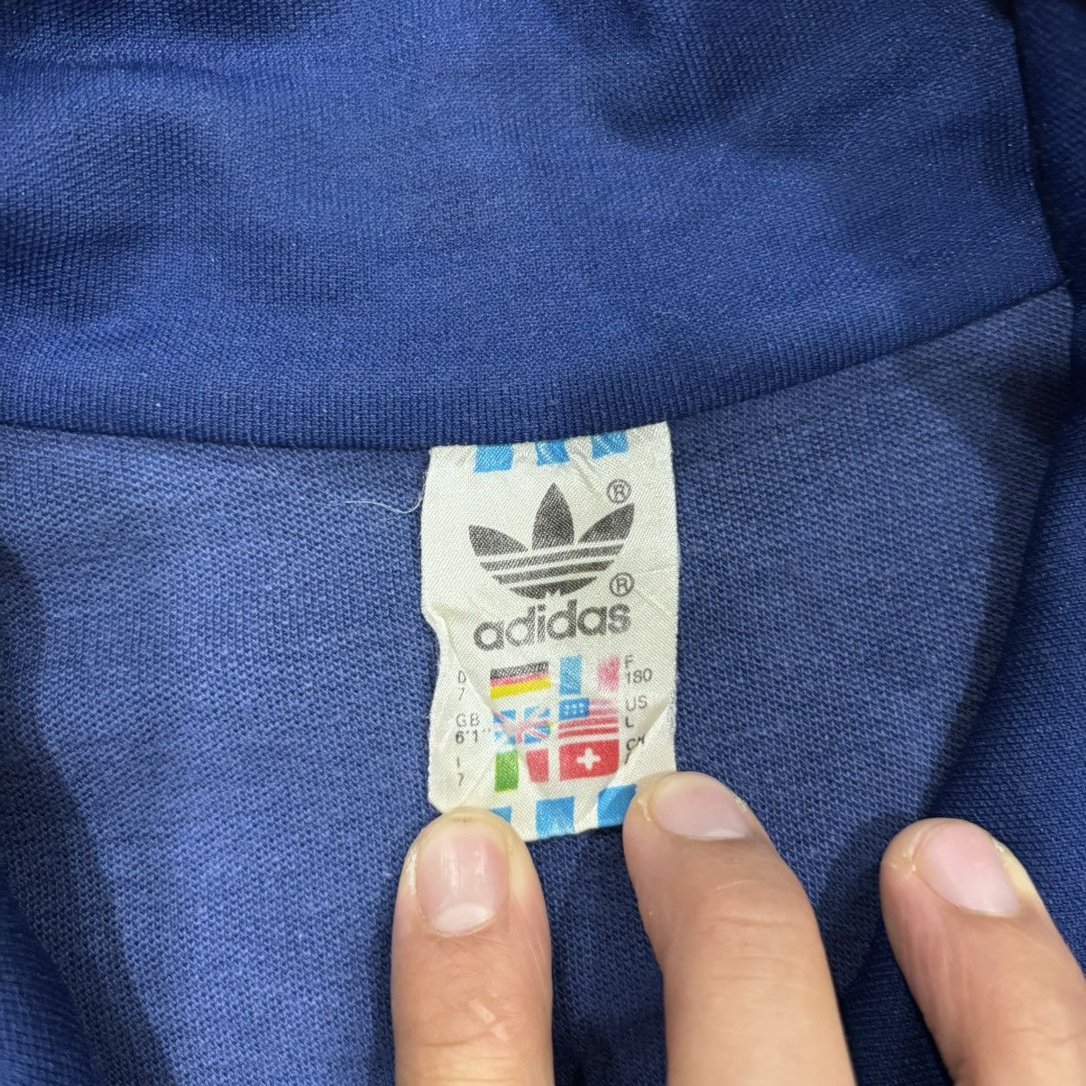 Adidas Vintage Adidas 80s Track Jacket Size US L / EU 52-54 / 3 - 5 Thumbnail