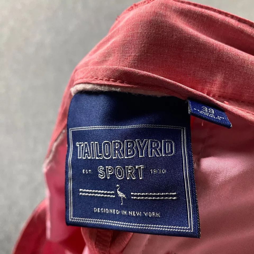 Taylor Byrd Tailorbyrd Sport Shorts Men's 38 Red Golf Cargo Casual Chino Size US 38 / EU 54 - 4 Thumbnail
