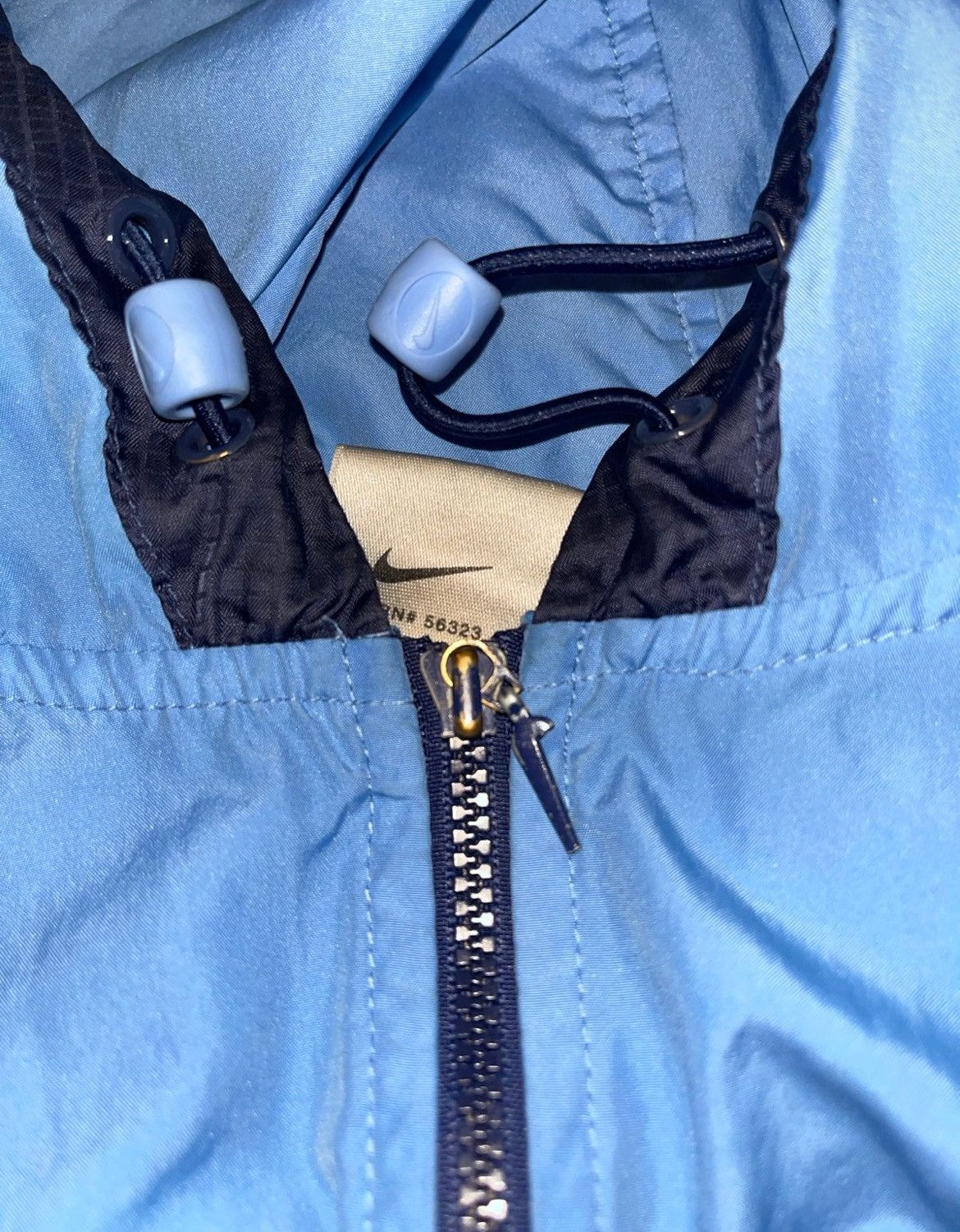 Nike × Vintage Vintage light blue Nike jacket Size US S / EU 44-46 / 1 - 3 Thumbnail