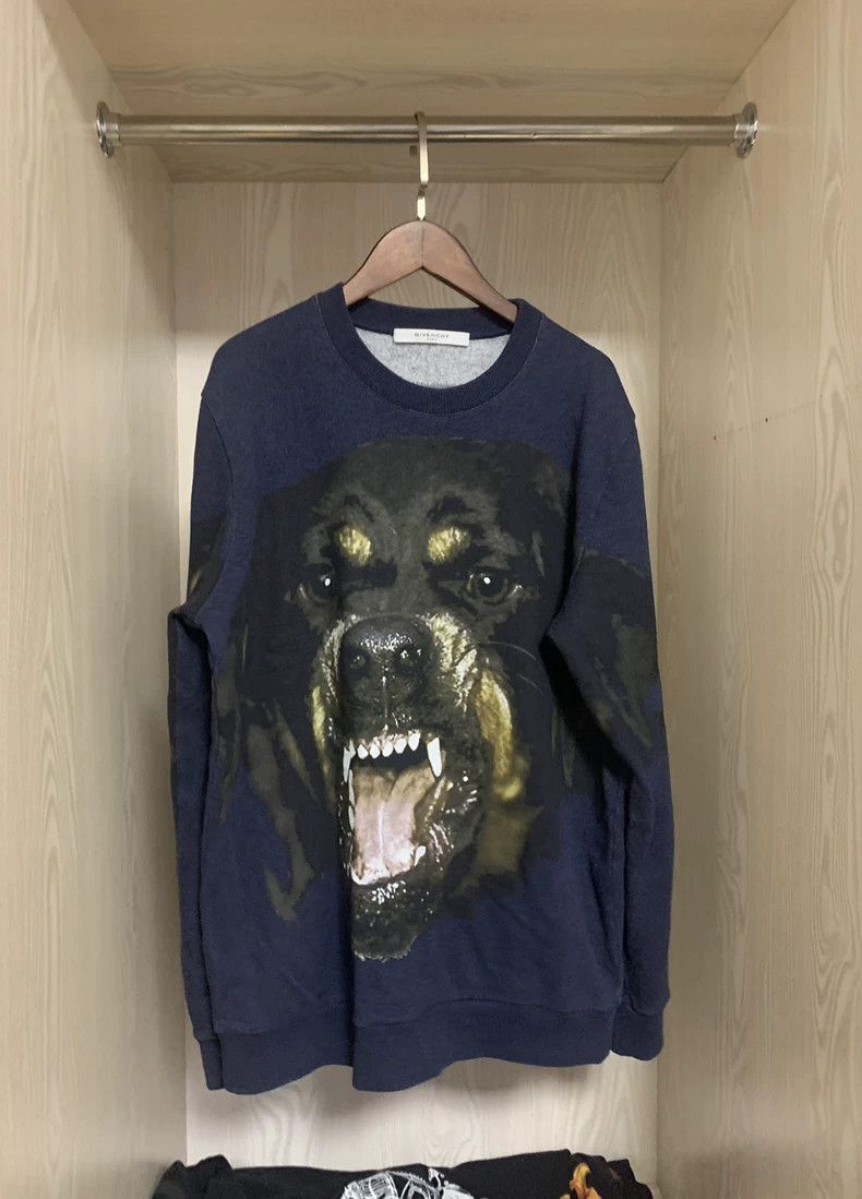 Givenchy Givenchy GVC Blue Dog Head Sweatshirt, size XS Size US XS / EU 42 / 0 - 1 Thumbnail