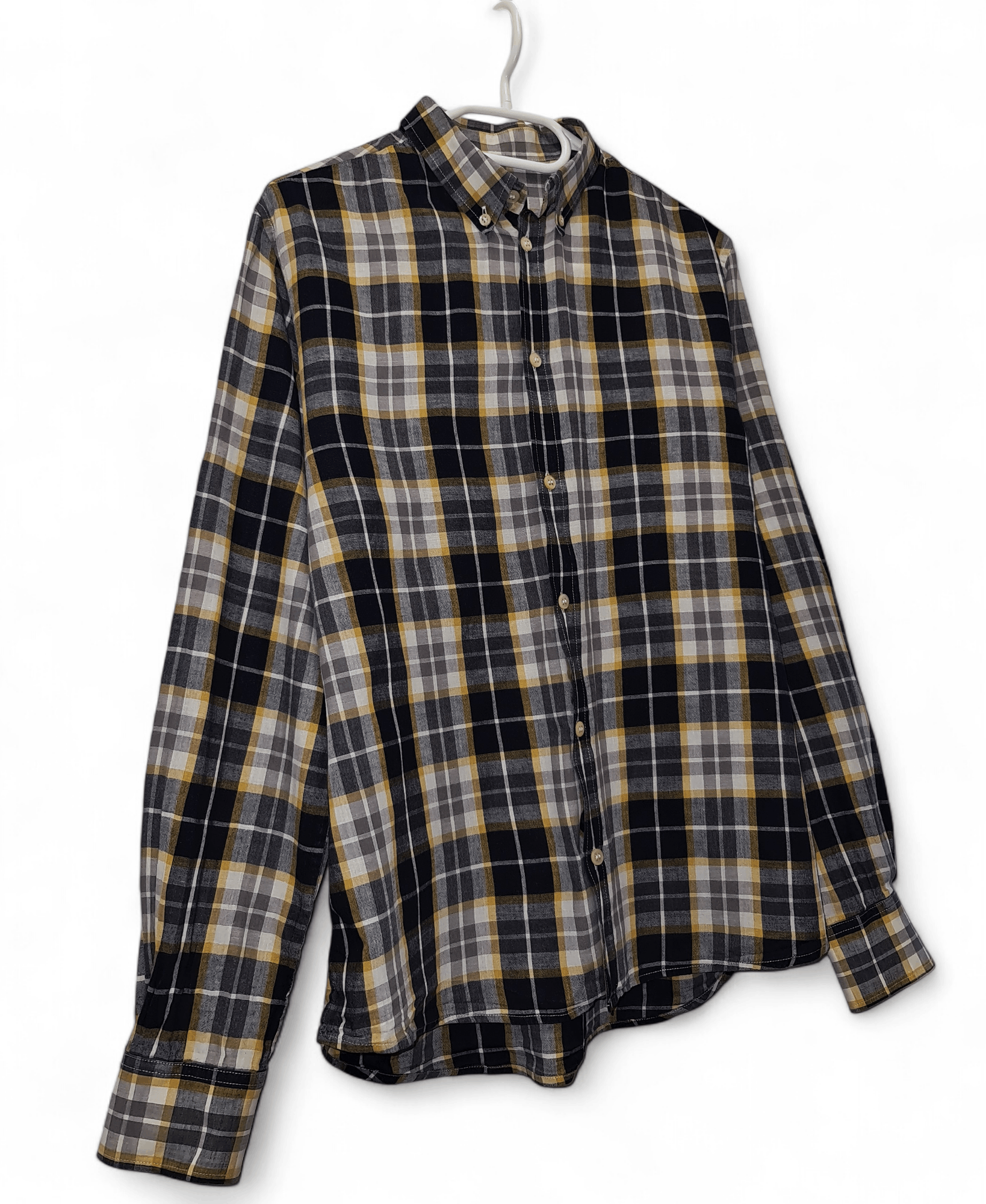 A.P.C. A.P.C. Check Flannel Shirt Size US M / EU 48-50 / 2 - 2 Thumbnail