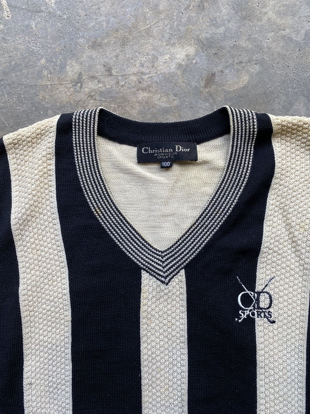 Christian Dior Monsieur × Dior Vintage Christian Dior Sports Vest Wool Size US S / EU 44-46 / 1 - 3 Thumbnail