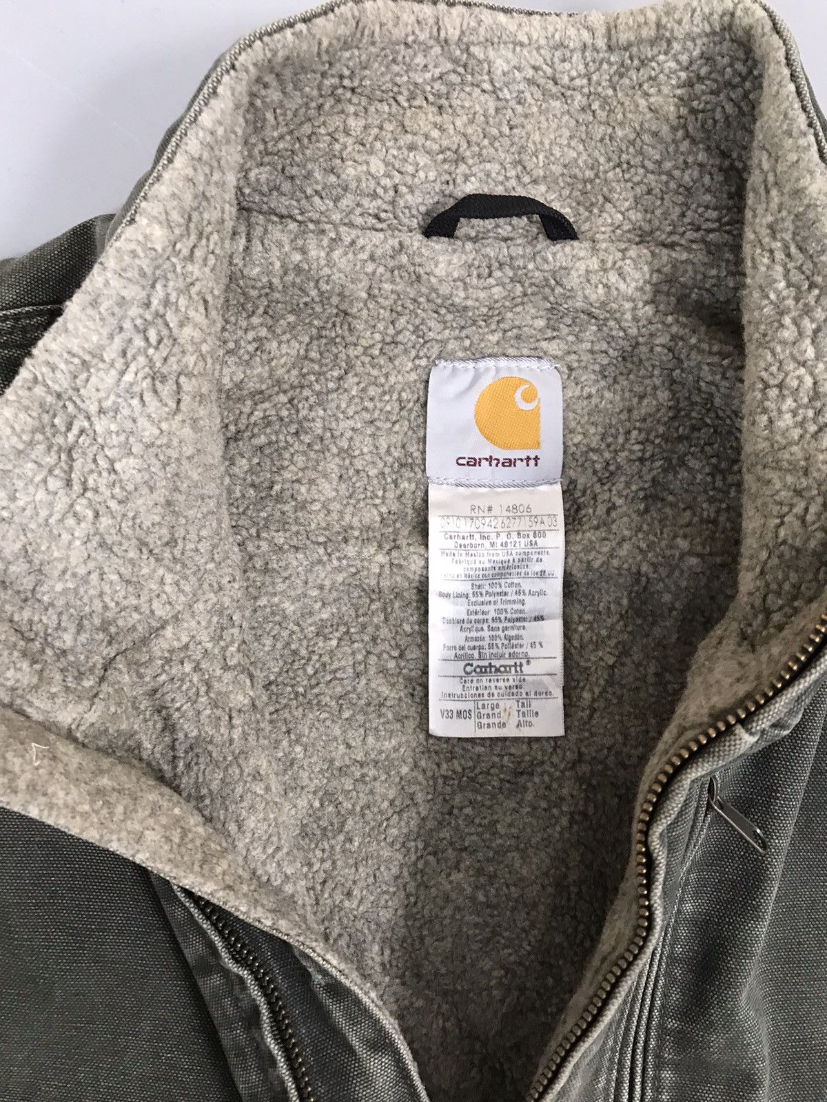 Carhartt × Vintage Vintage 90s Carhartt Sherpa line vest Size US L / EU 52-54 / 3 - 5 Thumbnail