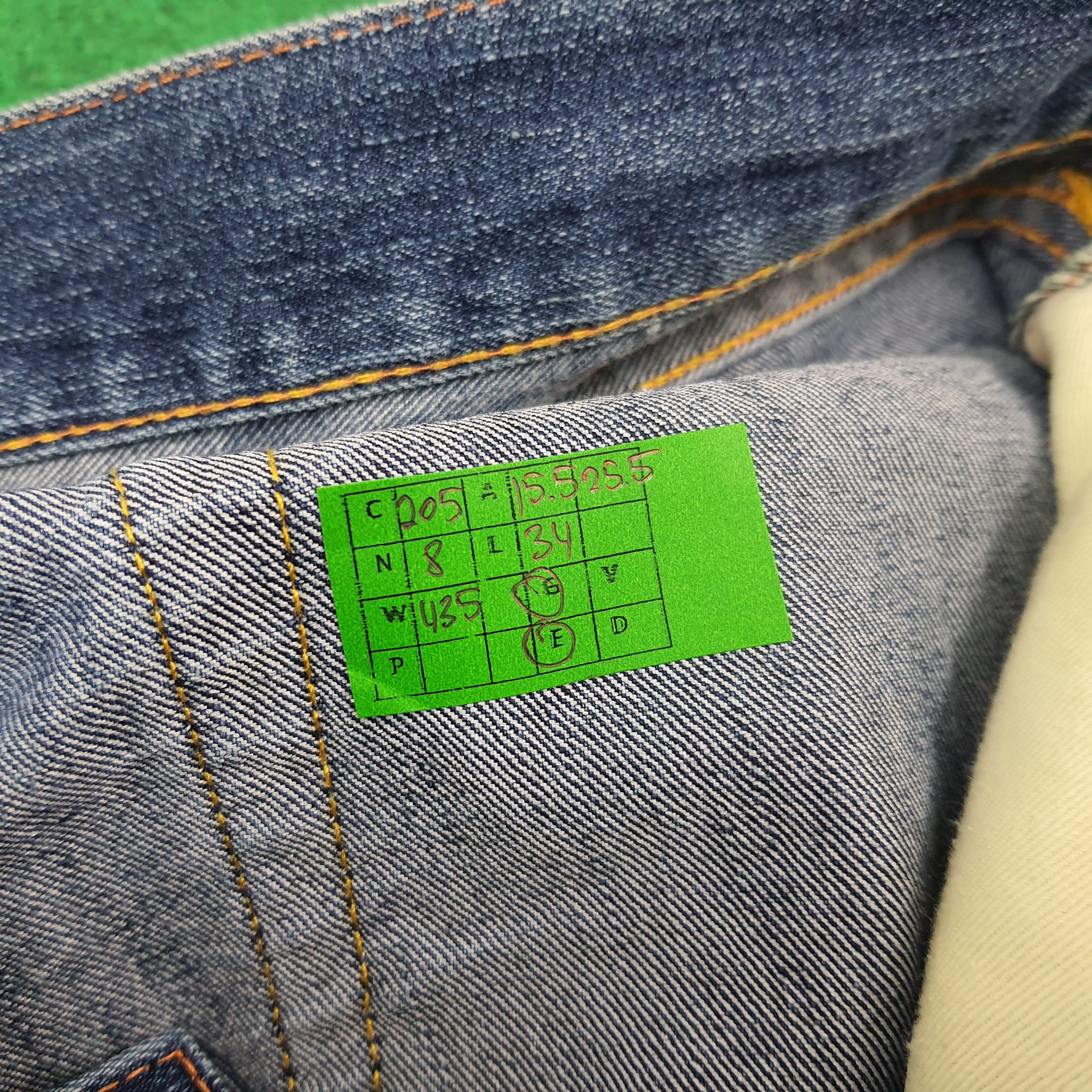 Evisu Vintage Evisu Donna Japanese Brand Custom Daicock Jeans Size 31" - 9 Thumbnail
