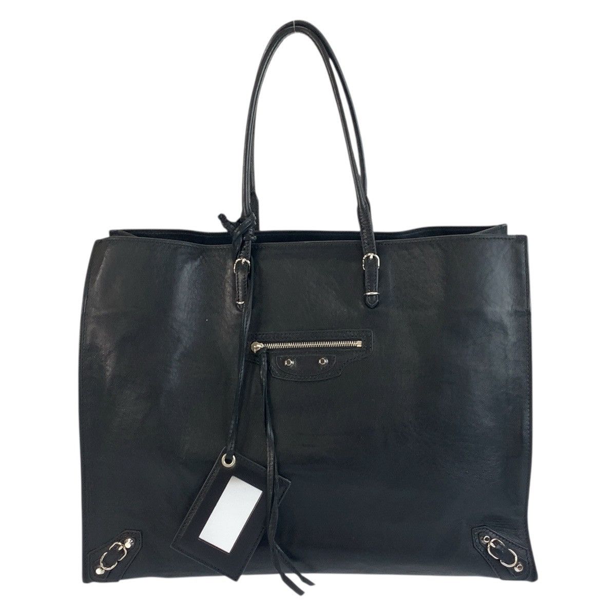 Balenciaga Balenciaga Balenciaga Papier Leather 2way Bag Leather Shoulder Bag 236701 Size ONE SIZE - 1 Thumbnail