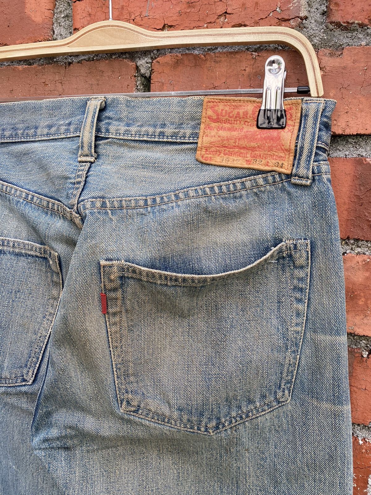 Sugar Cane × Vintage size 32x32.5 sugarcane toyo enterprise redline denime Size US 32 / EU 48 - 6 Thumbnail