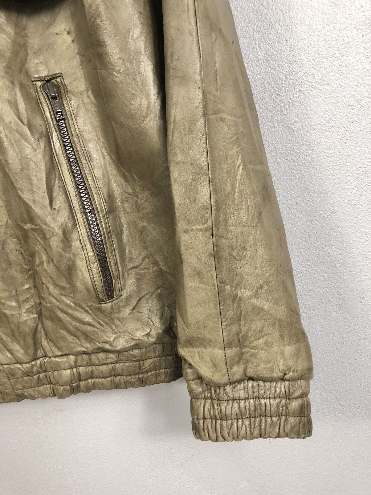Loewe × Vintage Rare Vintage Loewe Leather Jacket Made in Spain Size US M / EU 48-50 / 2 - 6 Thumbnail