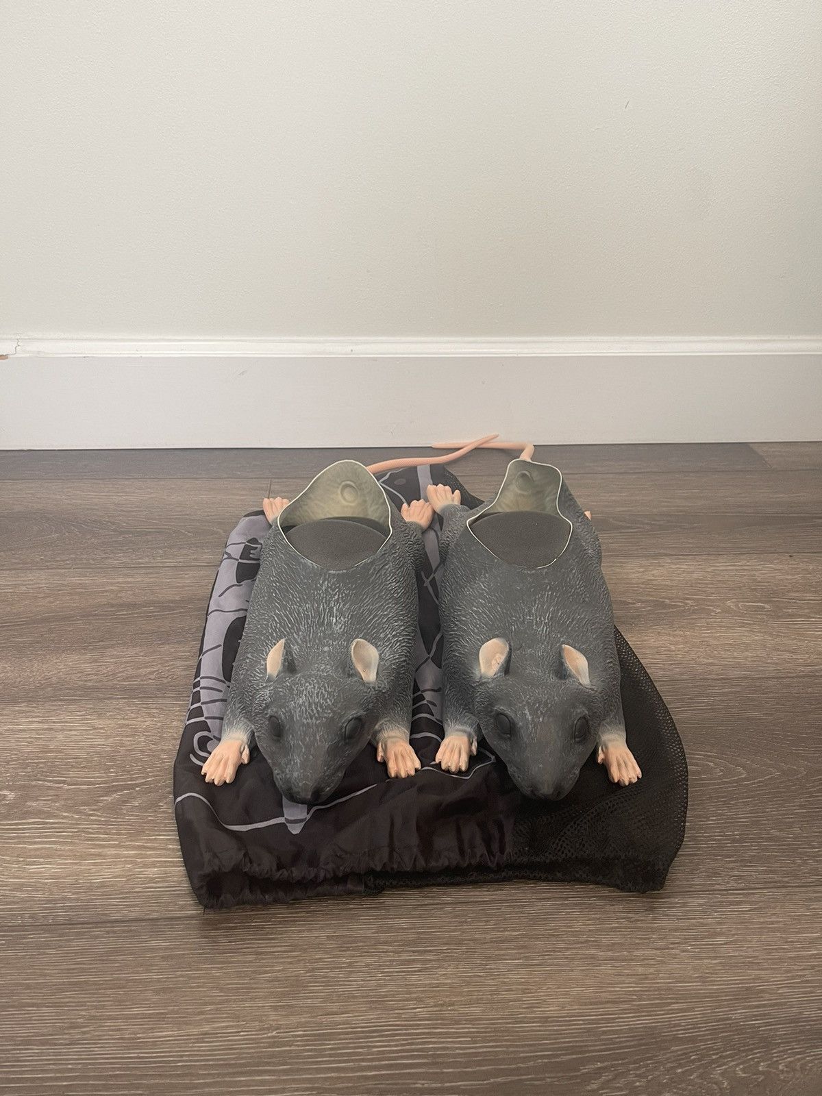 image of Asspizza x Imran Potato Rat Slippers in Grey, Men's (Size 12)