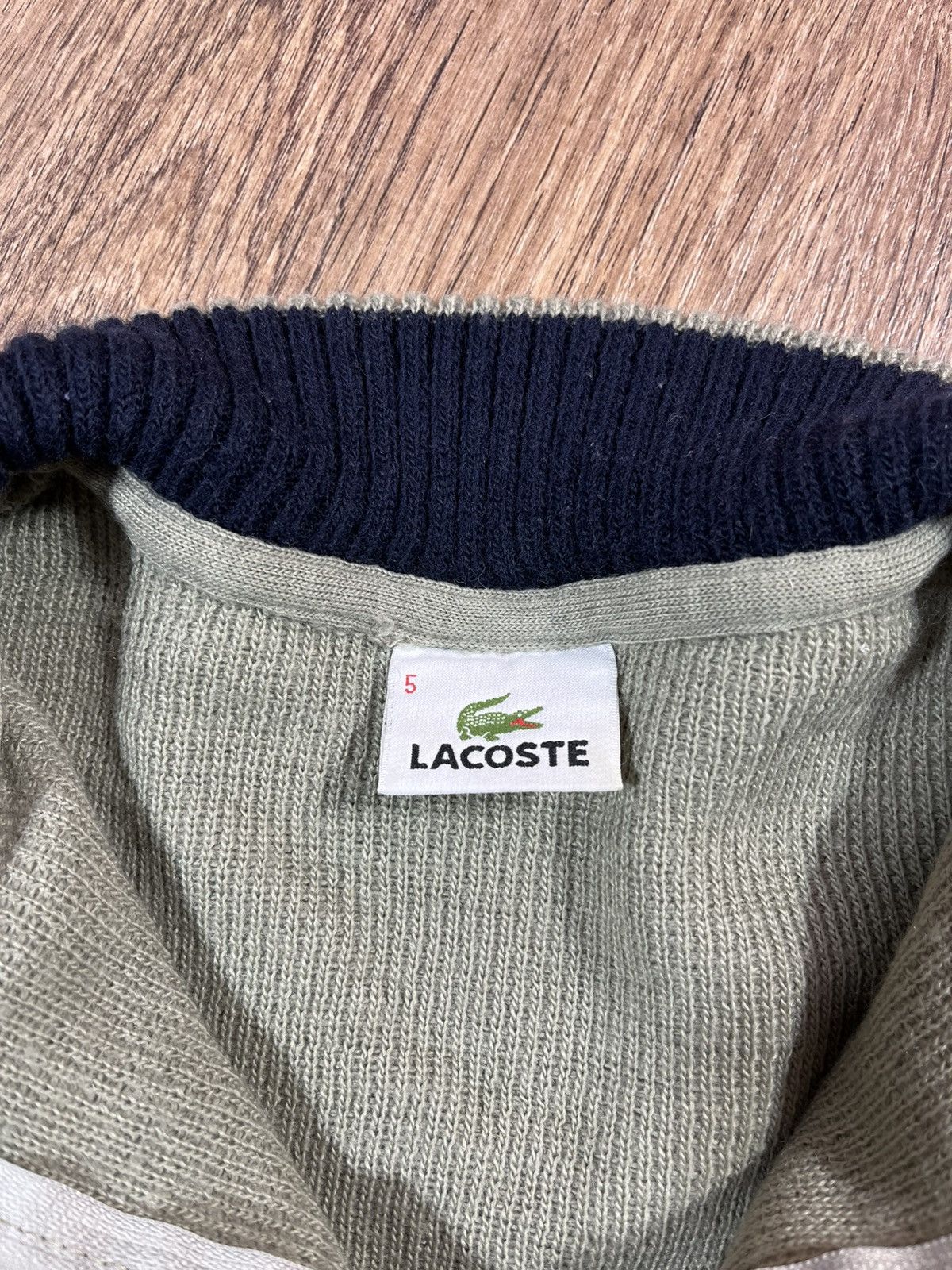 Lacoste Lacoste Vintage Knit Sweater Size US XL / EU 56 / 4 - 6 Thumbnail