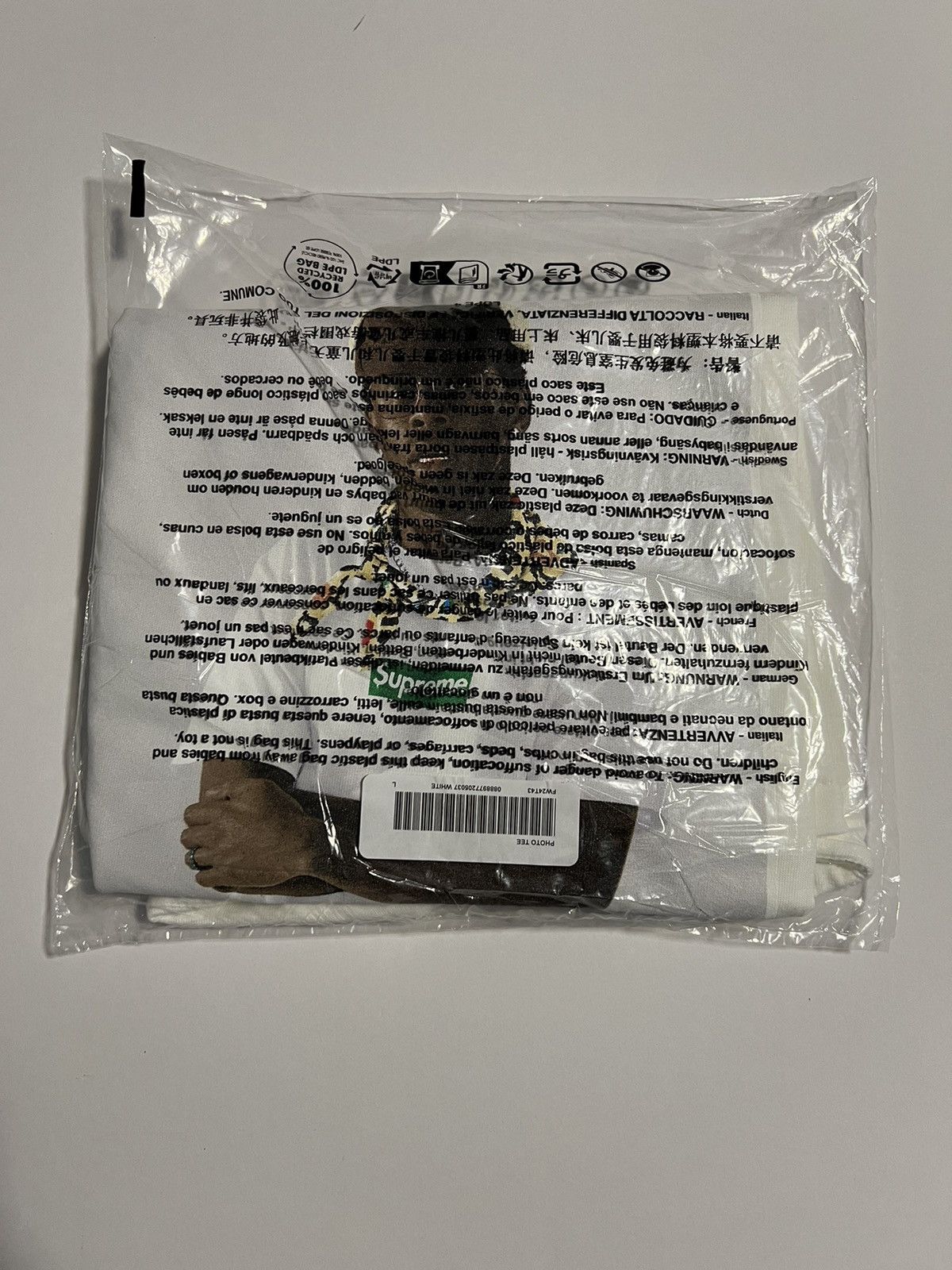 Supreme × Tyler The Creator Supreme x Tyler the Creator Photo Tee FW24 White Size US L / EU 52-54 / 3 - 1 Thumbnail