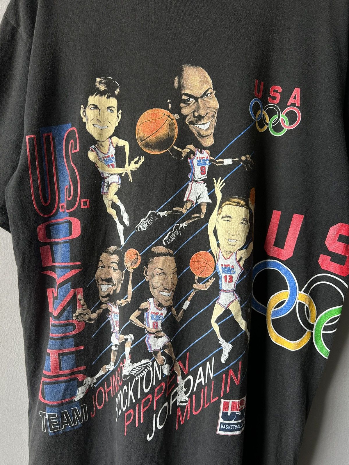 USA Olympics Vintage Olympic Usa Overprint Tshirt Size US M / EU 48-50 / 2 - 6 Thumbnail