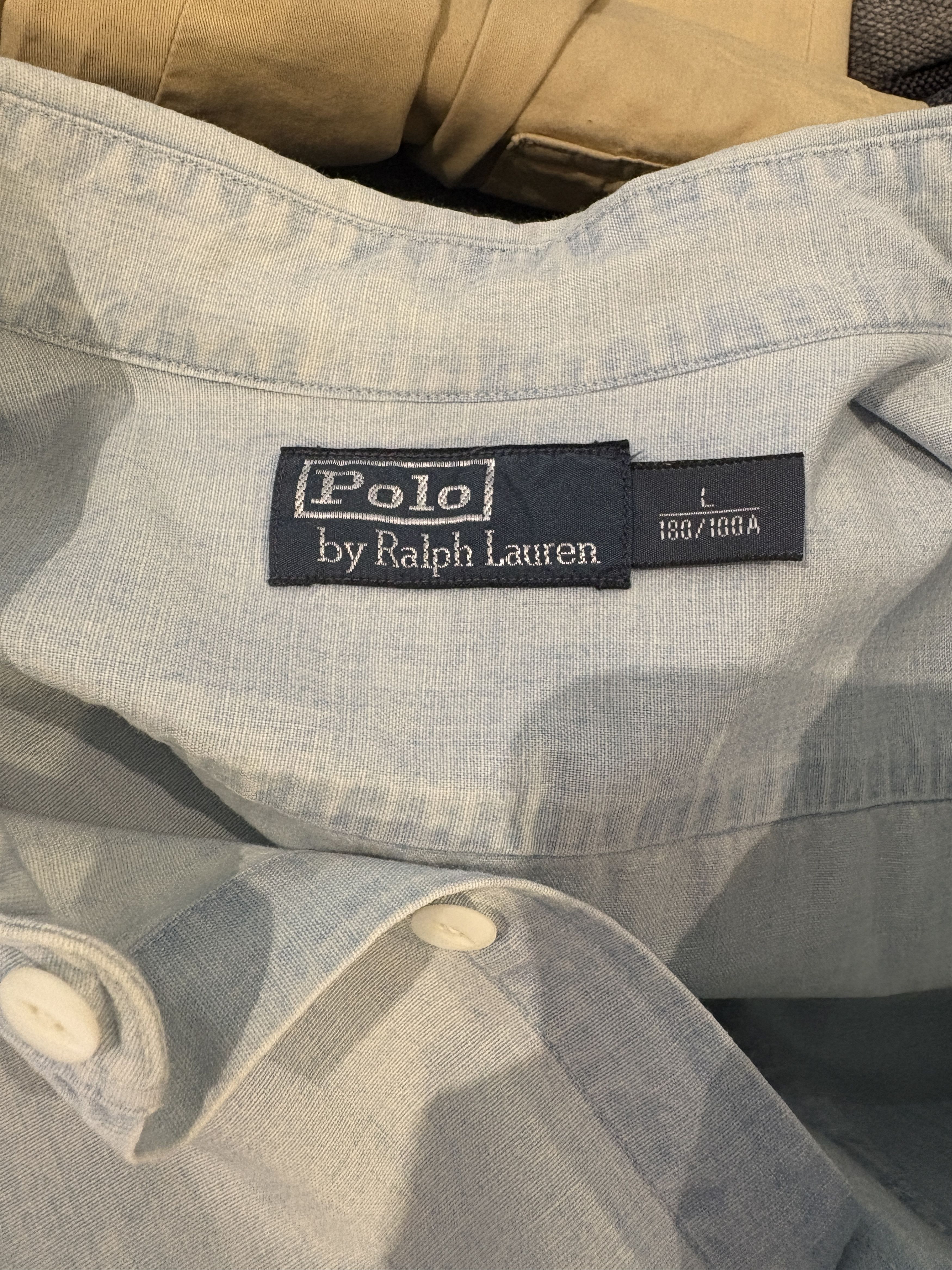 Polo Ralph Lauren White Water Raft Guide Shirt Size US L / EU 52-54 / 3 - 3 Thumbnail