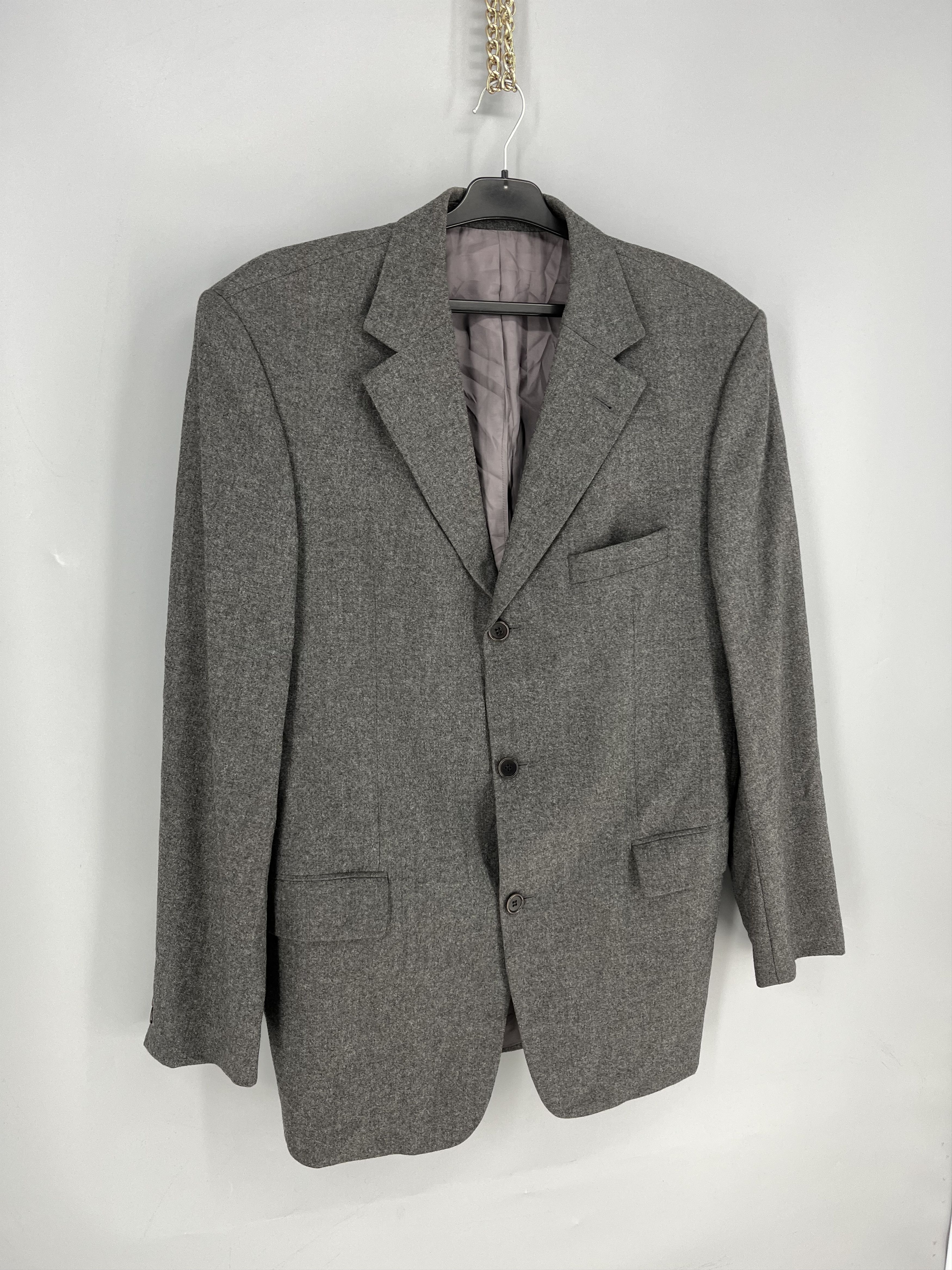 Hugo Boss HUGO BOSS Loro Piana Mens Wool Cashmere Blend Sports Blazer Size 50R - 2 Thumbnail