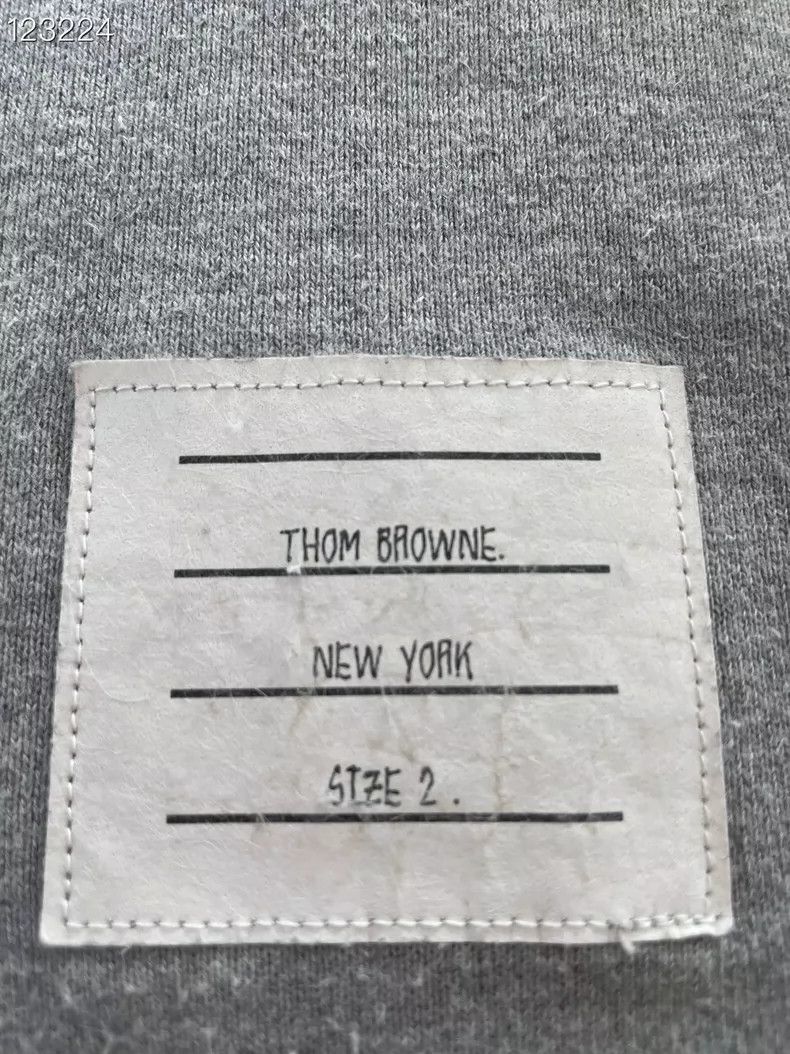 Thom Browne Thom Browne Round collar long sleeve hoodie Size US M / EU 48-50 / 2 - 4 Thumbnail