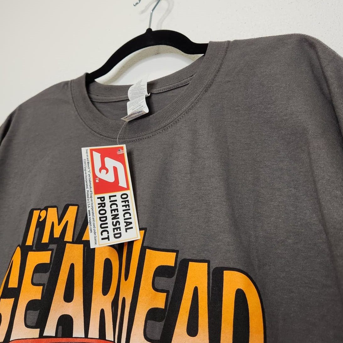 Vintage NWT Snap On Gearhead Car Auto Sports Shirt 2XL Gray Vintage Size US XXL / EU 58 / 5 - 3 Thumbnail