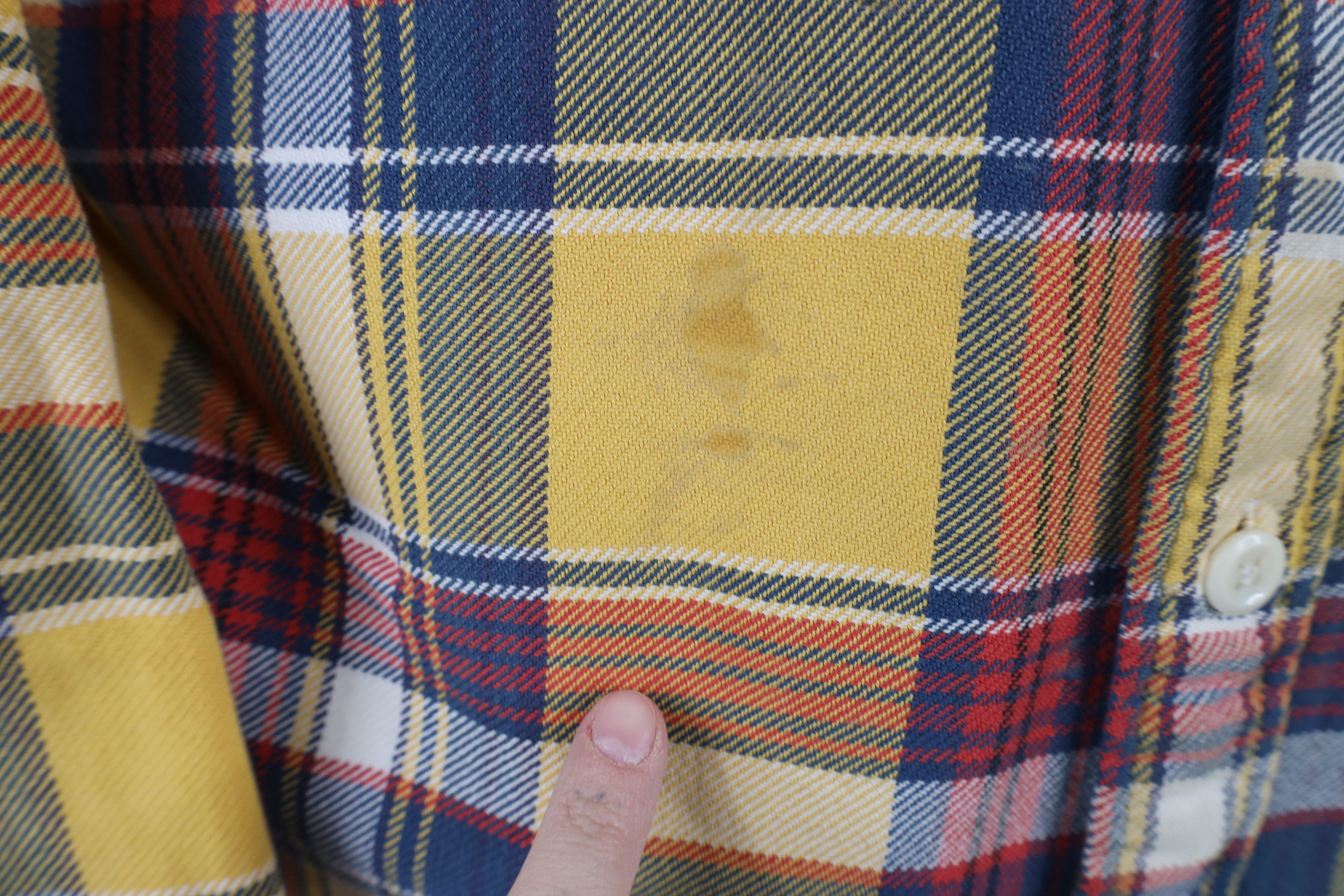 Polo Ralph Lauren Vintage 90s Ralph Lauren Heavy Flannel Button Shirt Plaid Size US L / EU 52-54 / 3 - 4 Thumbnail