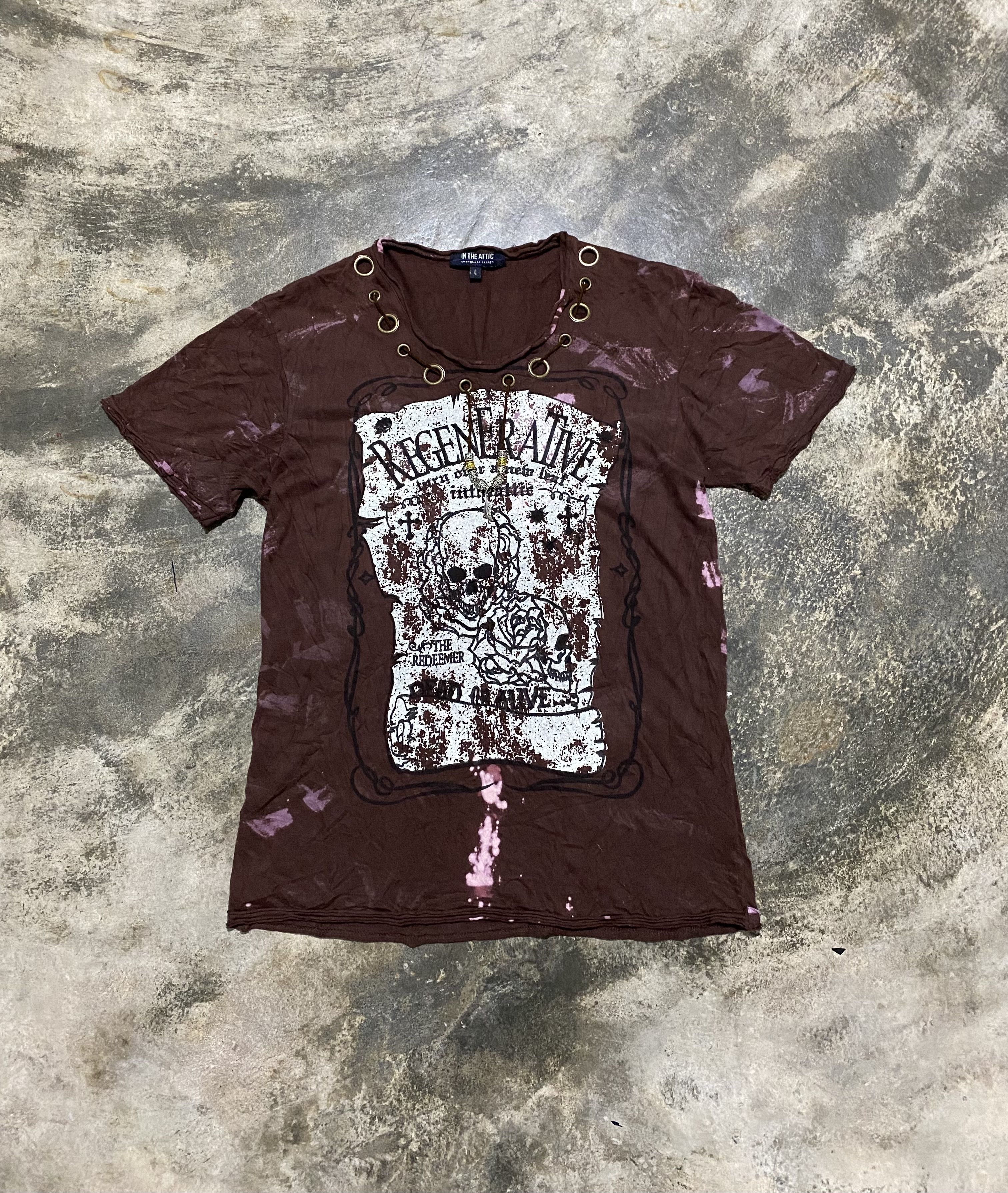 image of If Six Was Nine x In The Attic Gothic Western Intheattic Japan in Brown, Men's (Size Medium)