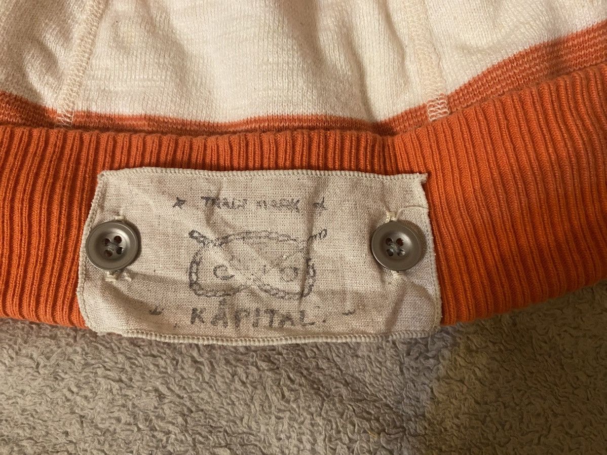 Kapital Kapital CPO Stripe Beanie Japanese Brands Size ONE SIZE - 3 Thumbnail