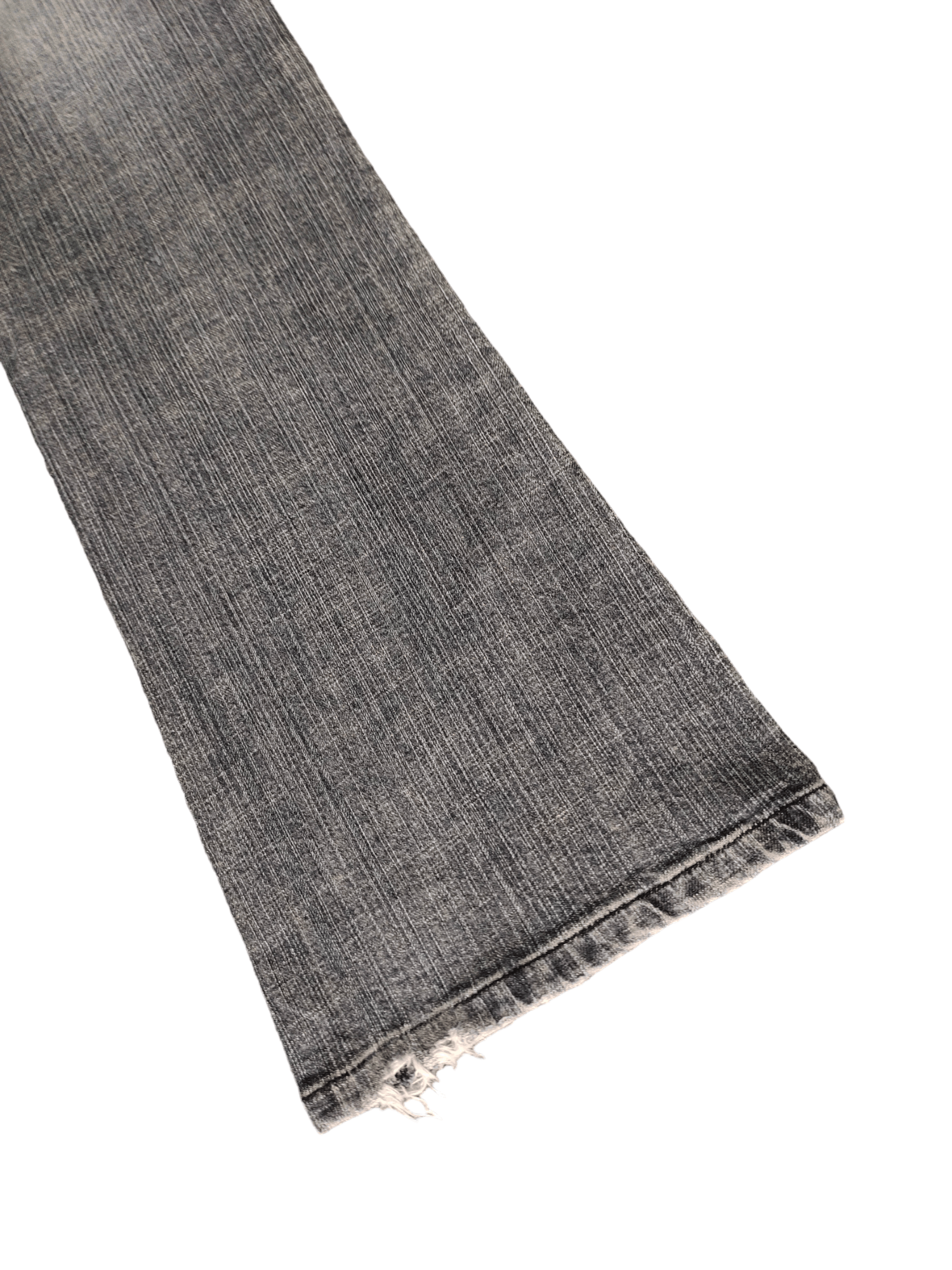 If Six Was Nine Flare Jeans Nylaus Distress Faded Boot Cut Y2k Mudmax Size US 29 - 18 Thumbnail