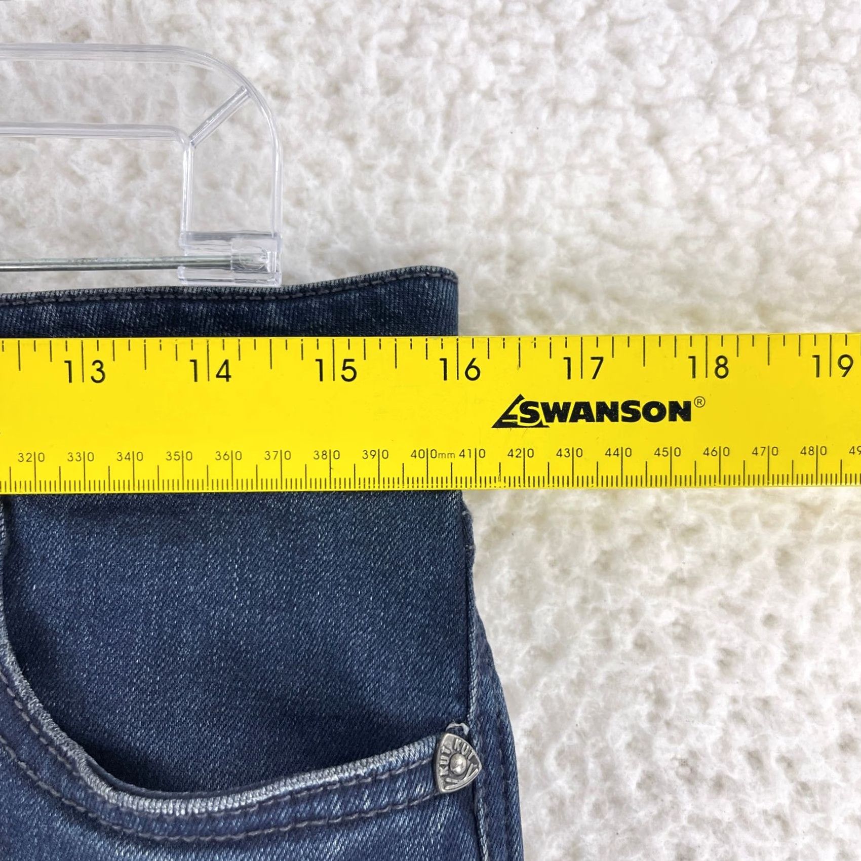 Vintage KUT from the Kloth Blue Denim Skinny Jeans Womens Mid-Rise Size 8 Size 30" / US 8 / IT 44 - 7 Thumbnail