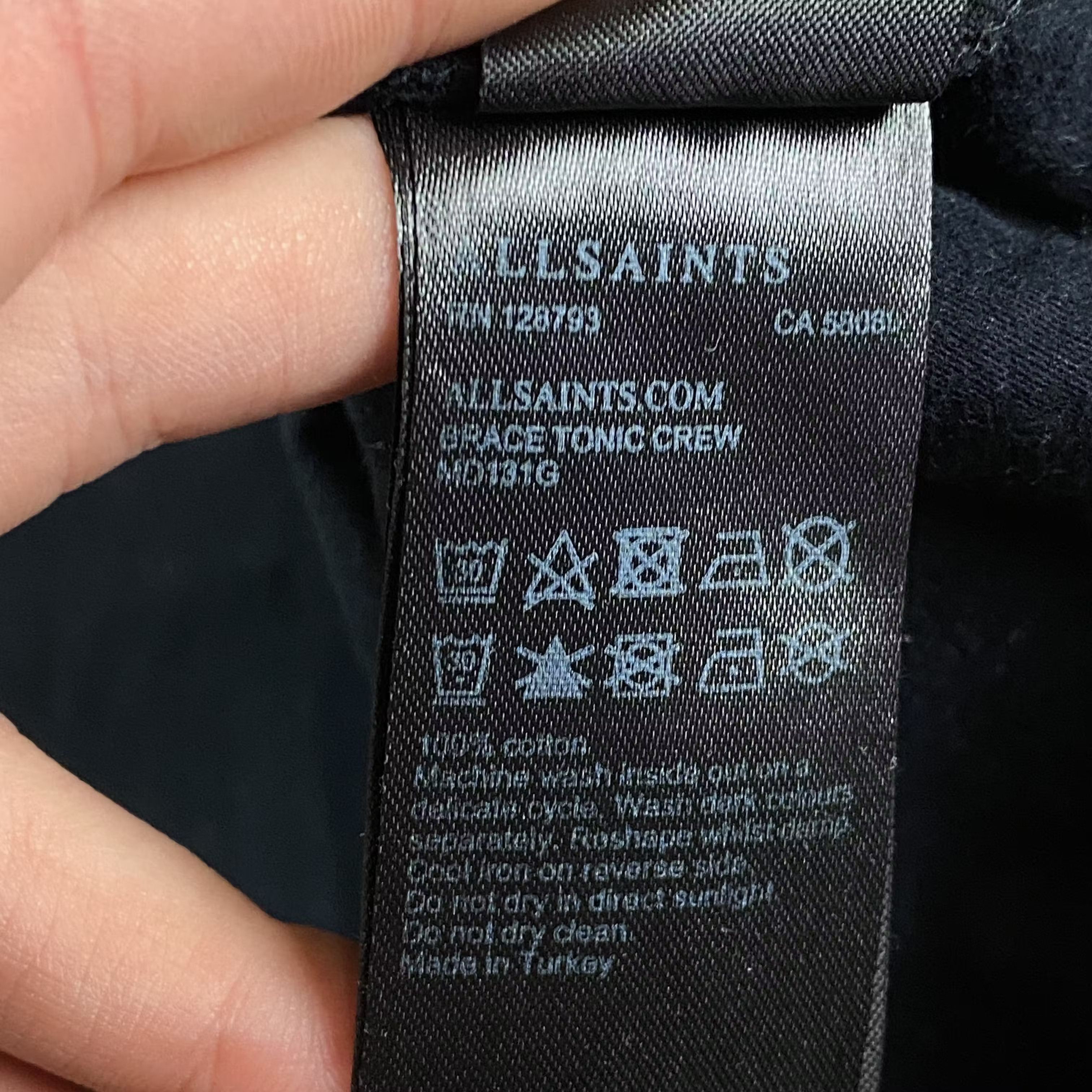 Allsaints Mens T-Shirt Allsaints Size S Size US S / EU 44-46 / 1 - 6 Thumbnail