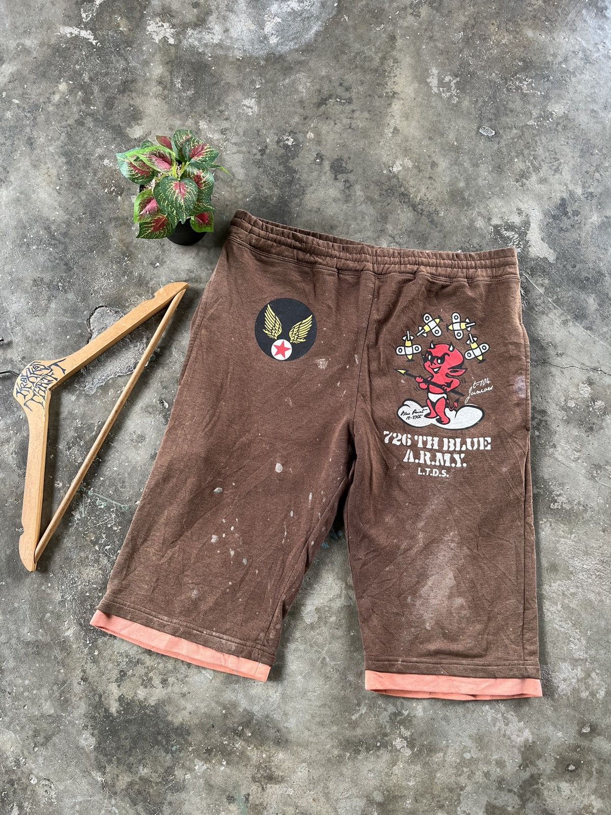 Japanese Brand × Tedman × Vintage 🔥Vintage Tedman Devil Logo Shorts Masam Size US 30 / EU 46 - 2 Thumbnail