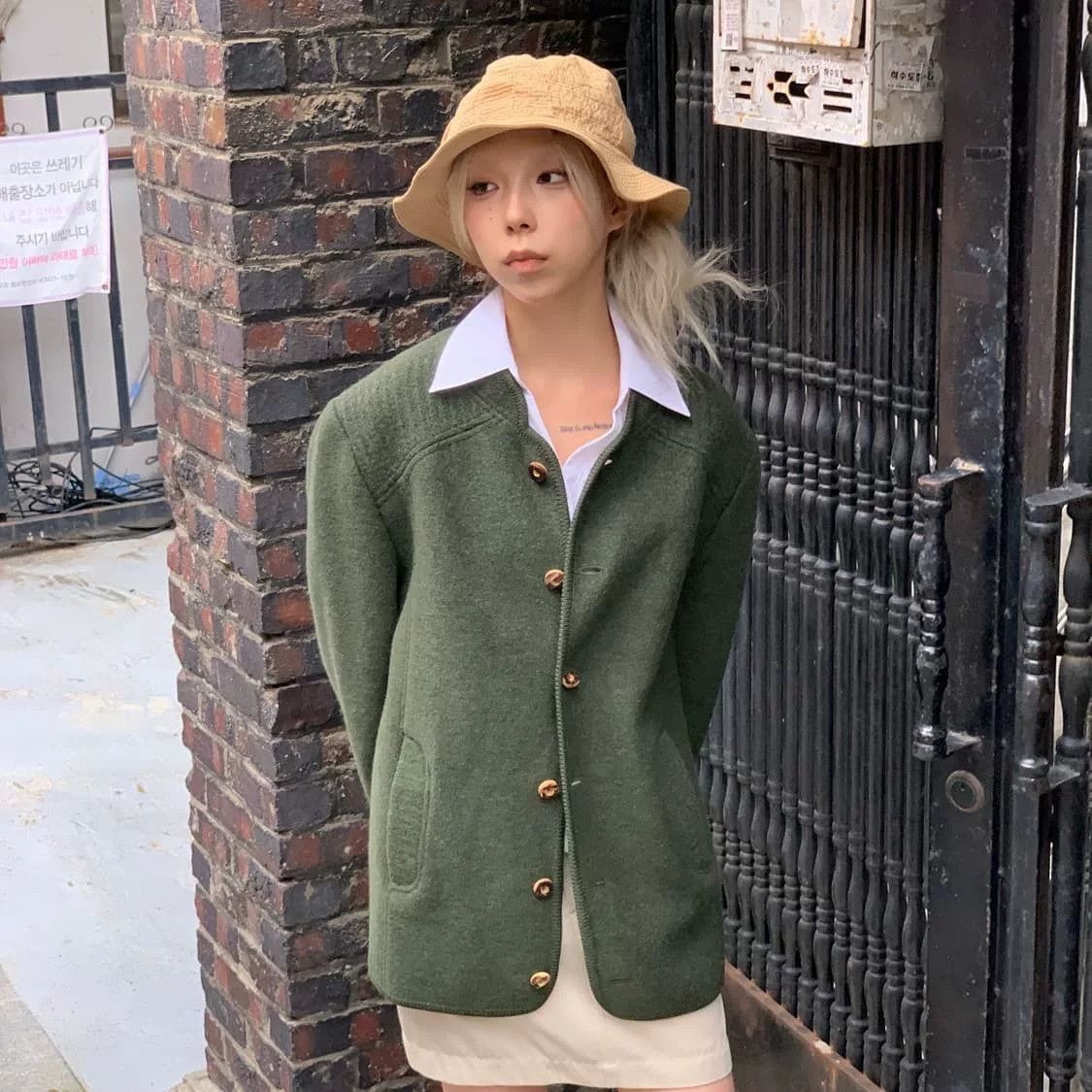 Vintage Vintage German Wool Jacket Size M / US 6-8 / IT 42-44 - 1 Thumbnail