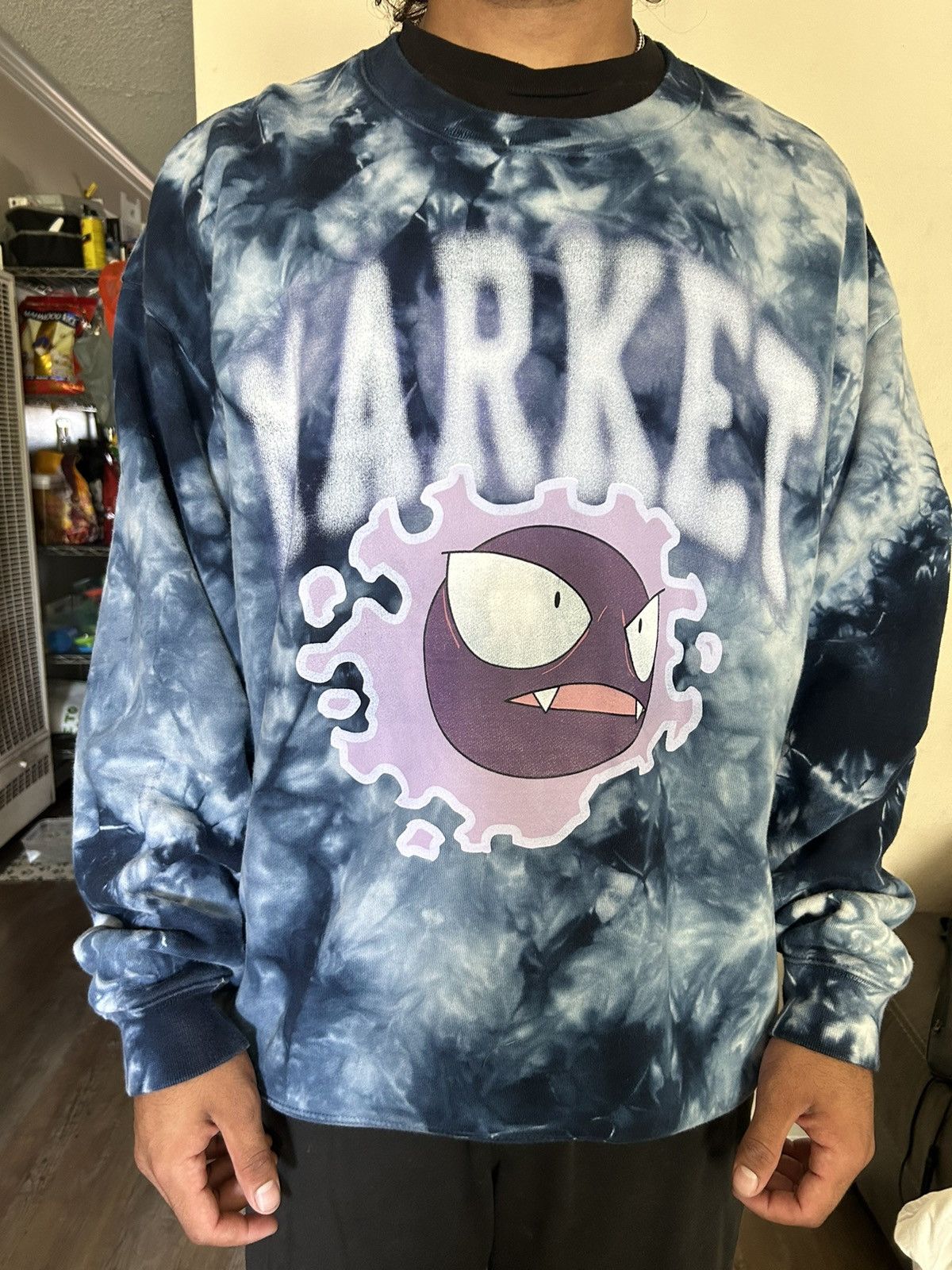 Chinatown Market x Pokemon hot Ghastly Crewneck Sweater - XL