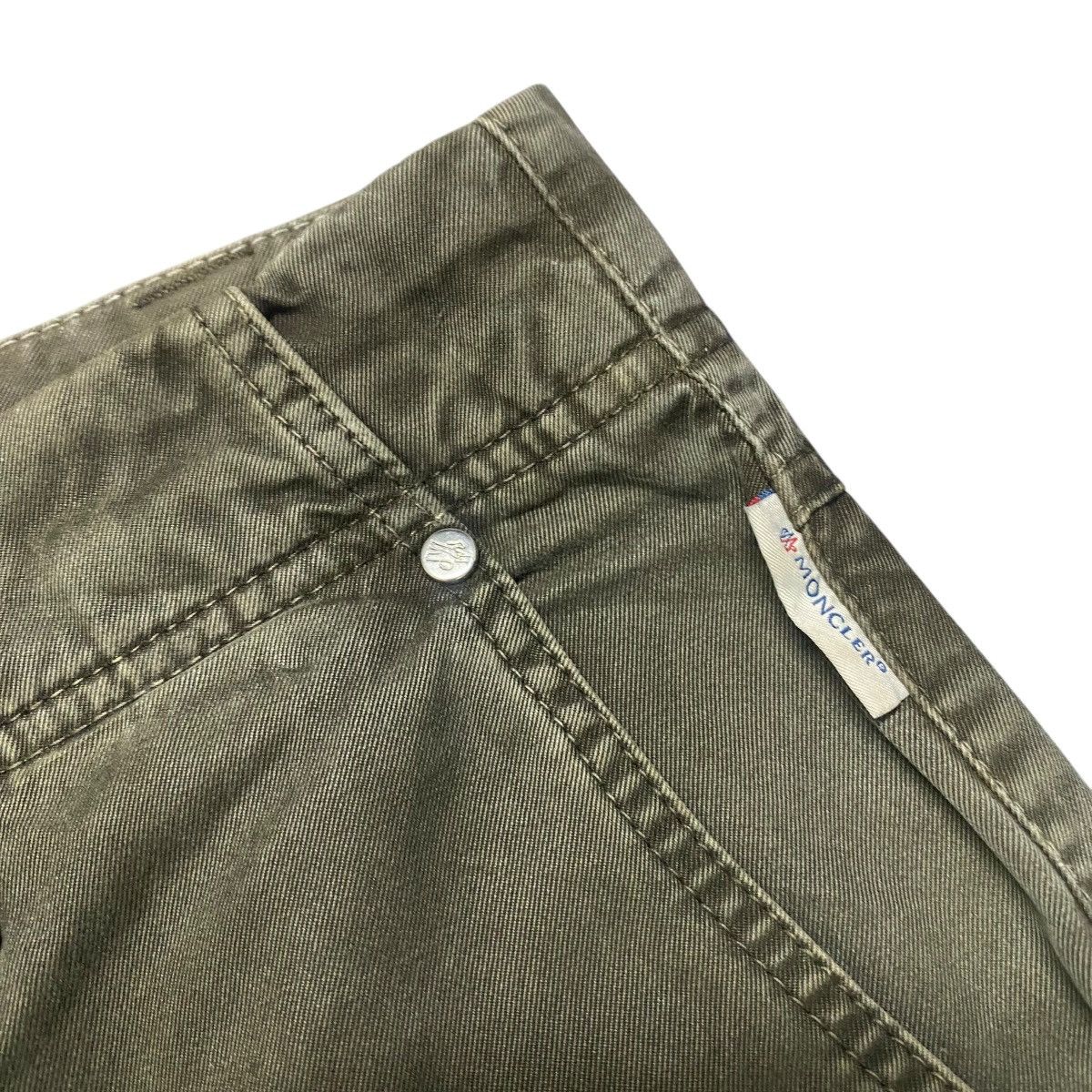 Moncler Vintage Moncler Khaki Trouser Pants Size US 33 - 9 Thumbnail