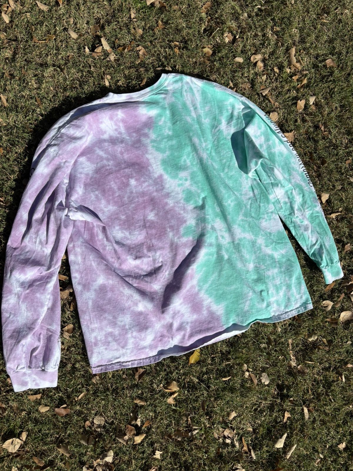 The Quiet Life The Quiet Life Now Today l/s tie dye tee ‘purple/green’ Size US XL / EU 56 / 4 - 5 Thumbnail