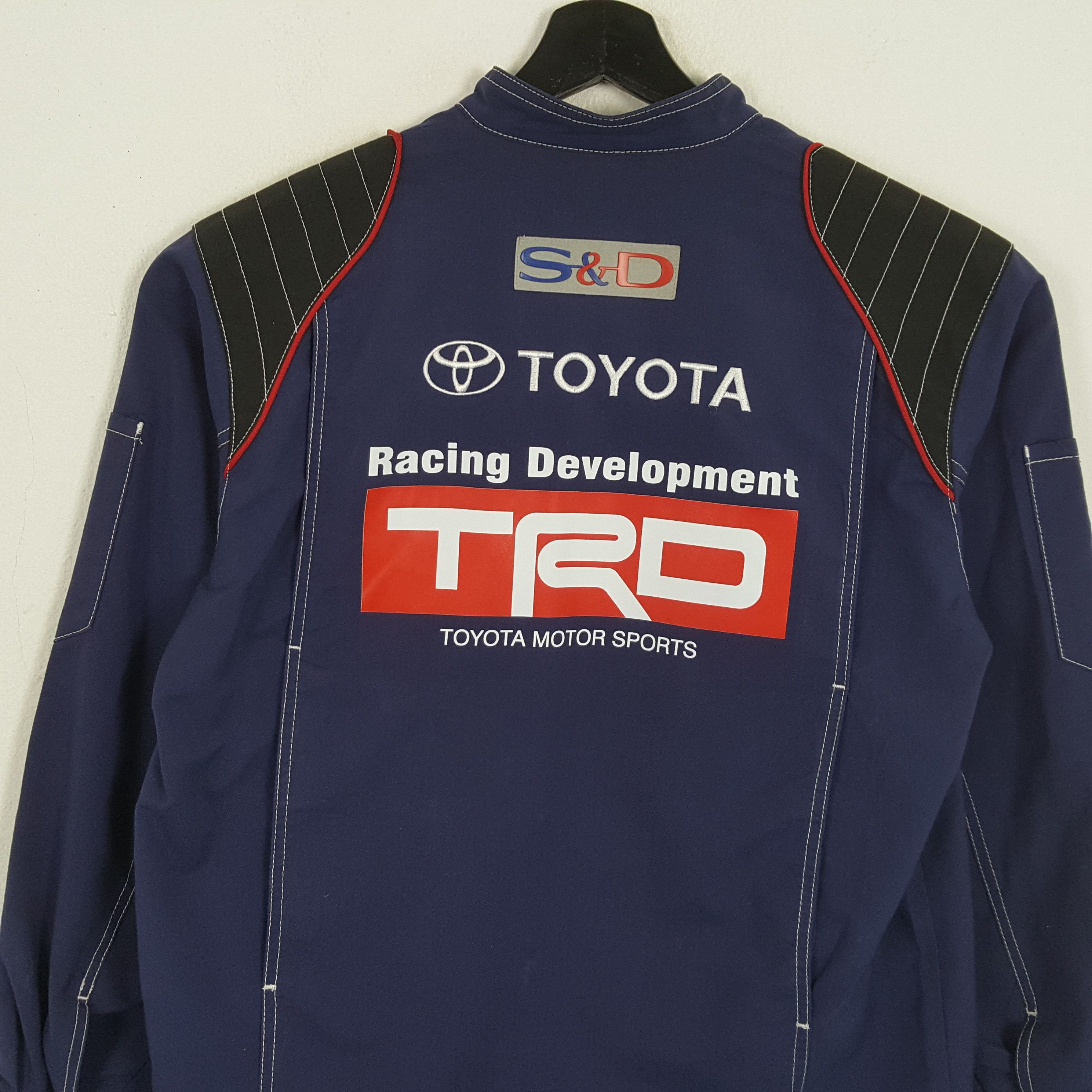 Japanese Brand × Vintage TRD TOYOTA MOTOR SPORT Custom Art Shirt Jacket Size US M / EU 48-50 / 2 - 2 Thumbnail