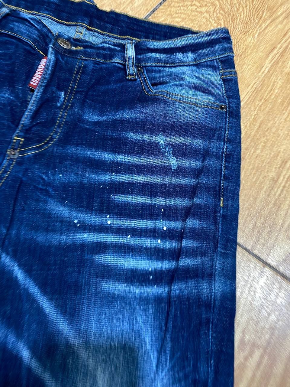 Dsquared2 DSQUARED2 Slim Fit Distressed Denim Pants Size US 32 / EU 48 - 9 Thumbnail