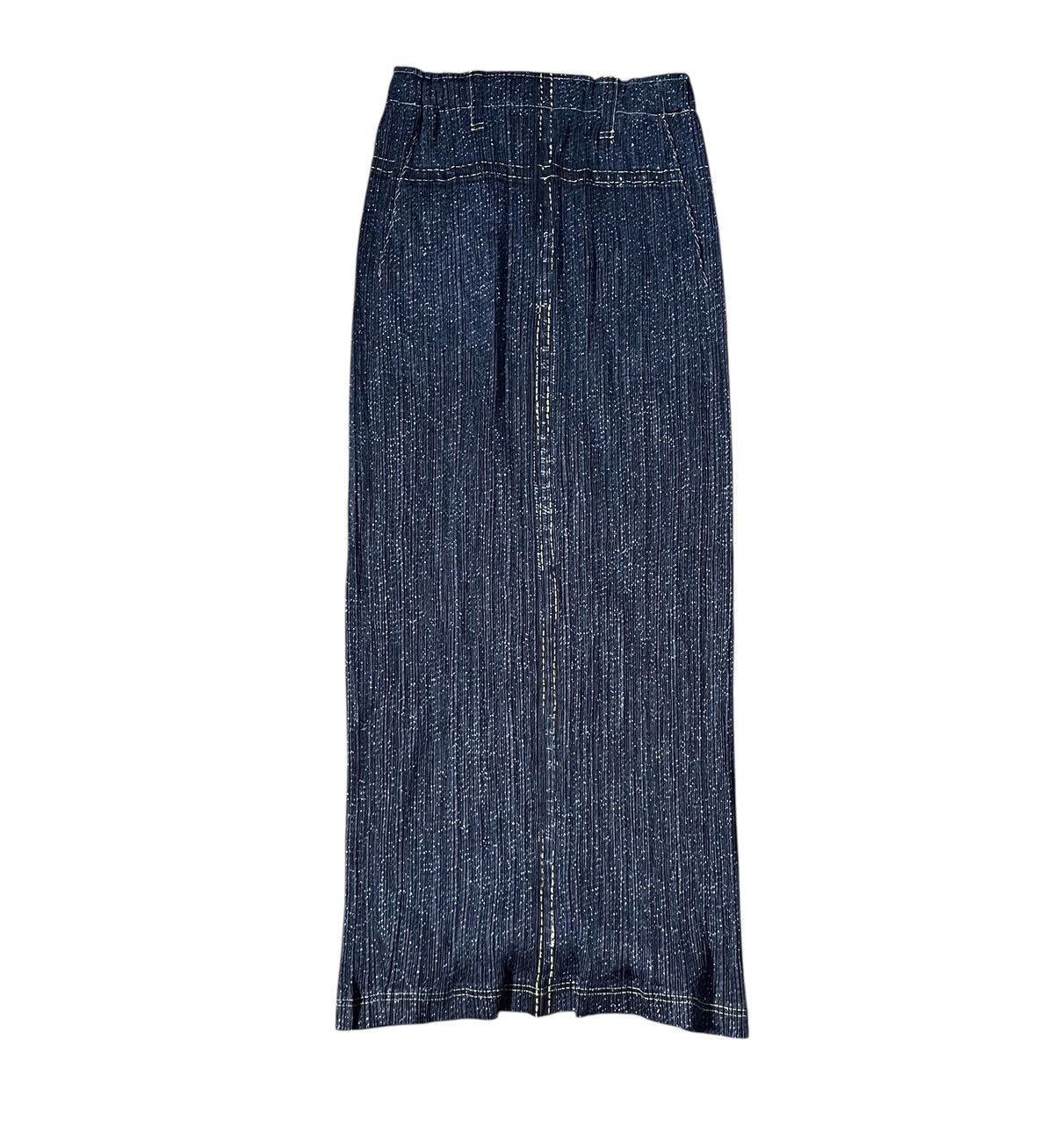 Pleats Please Issey Miyake TAX FREE 🇺🇸 issey miyake pleats please splatter skirt Size 22" - 1 Thumbnail