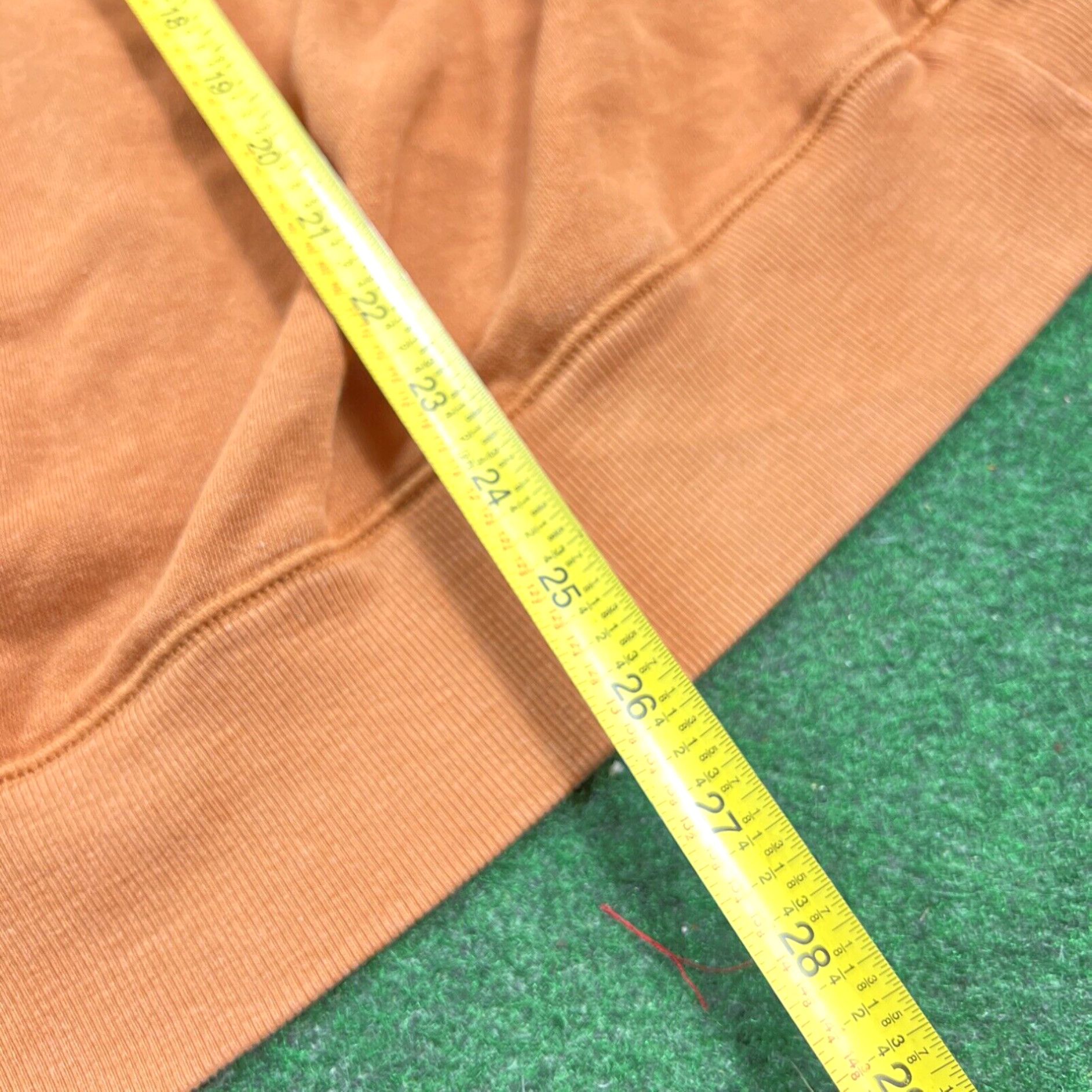 Vintage A new approach Orange scoop neck short sleeve stretch top 3X Size 3XL / US 20-22 - 6 Thumbnail