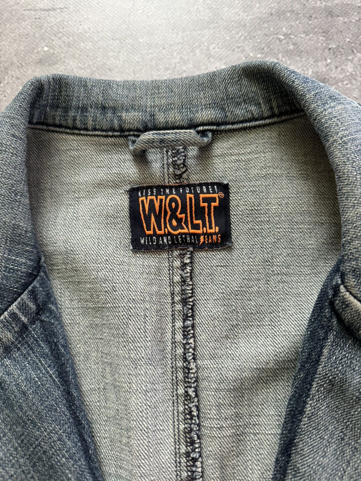 W&LT W&LT Walter Van Beirendonck Women’s Denim Jacket Size XS / US 0-2 / IT 36-38 - 4 Thumbnail