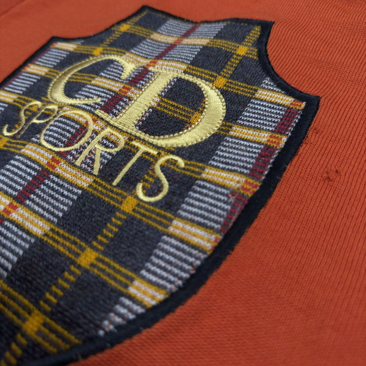 Christian Dior Monsieur 80s Christian Dior Distressed CD Embroidered Shield Patch Size US S / EU 44-46 / 1 - 4 Thumbnail