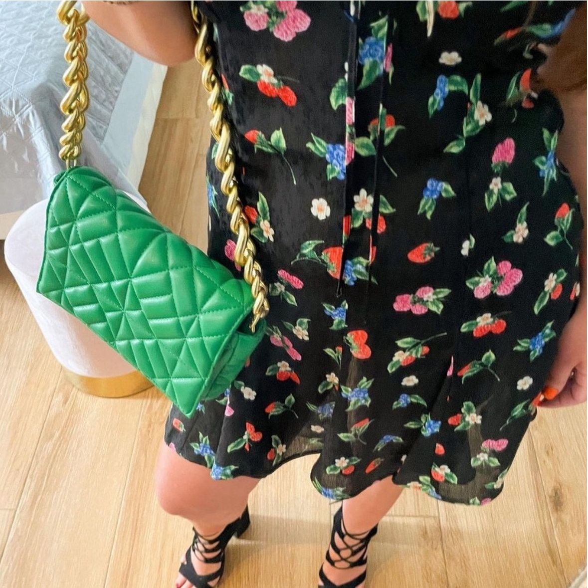Zara Zara Blogger Favorite Printed Mini Dress Size XS / US 0-2 / IT 36-38 - 9 Thumbnail