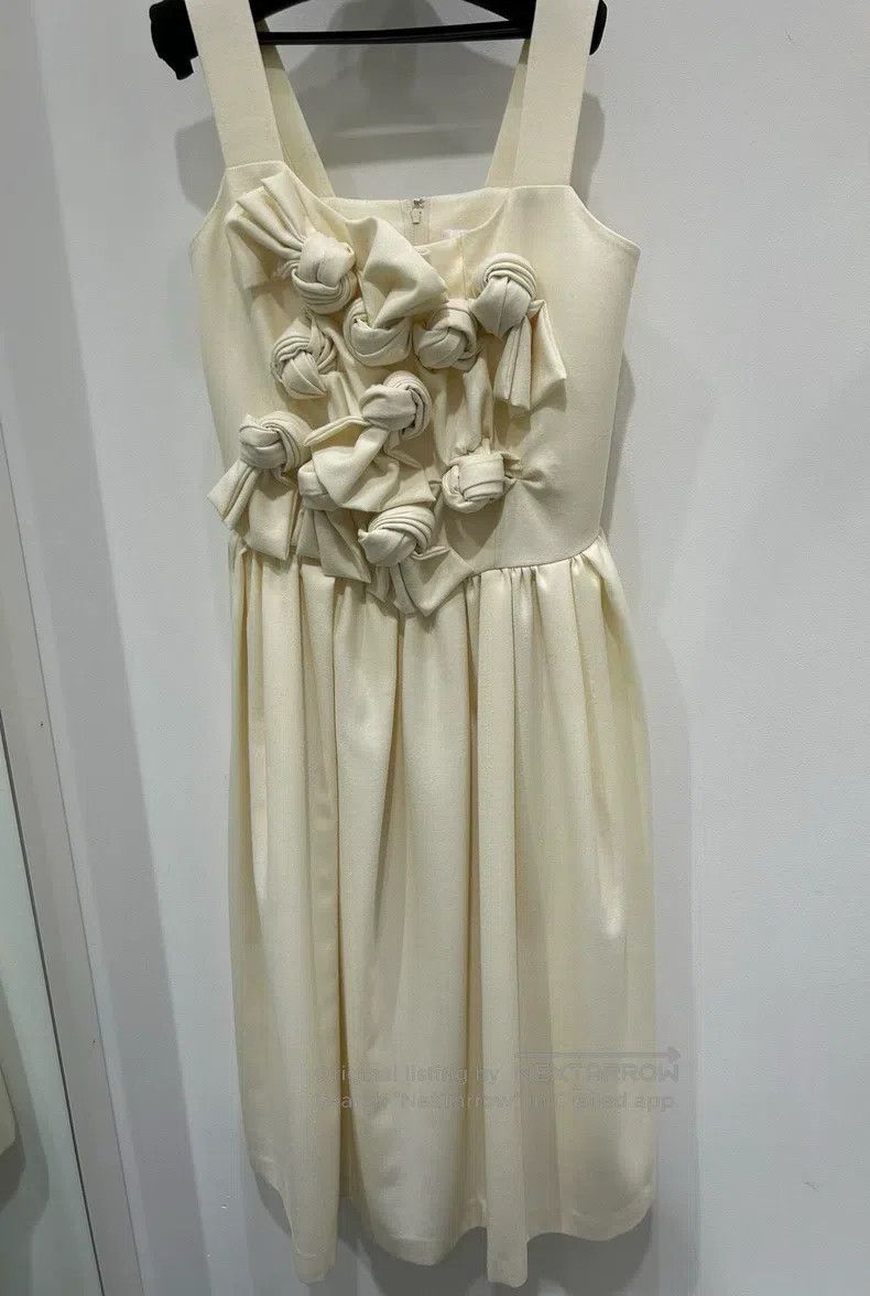 Comme des Garcons Comme des Garcons Floral Decorated Dress Size S / US 4 / IT 40 - 1 Thumbnail