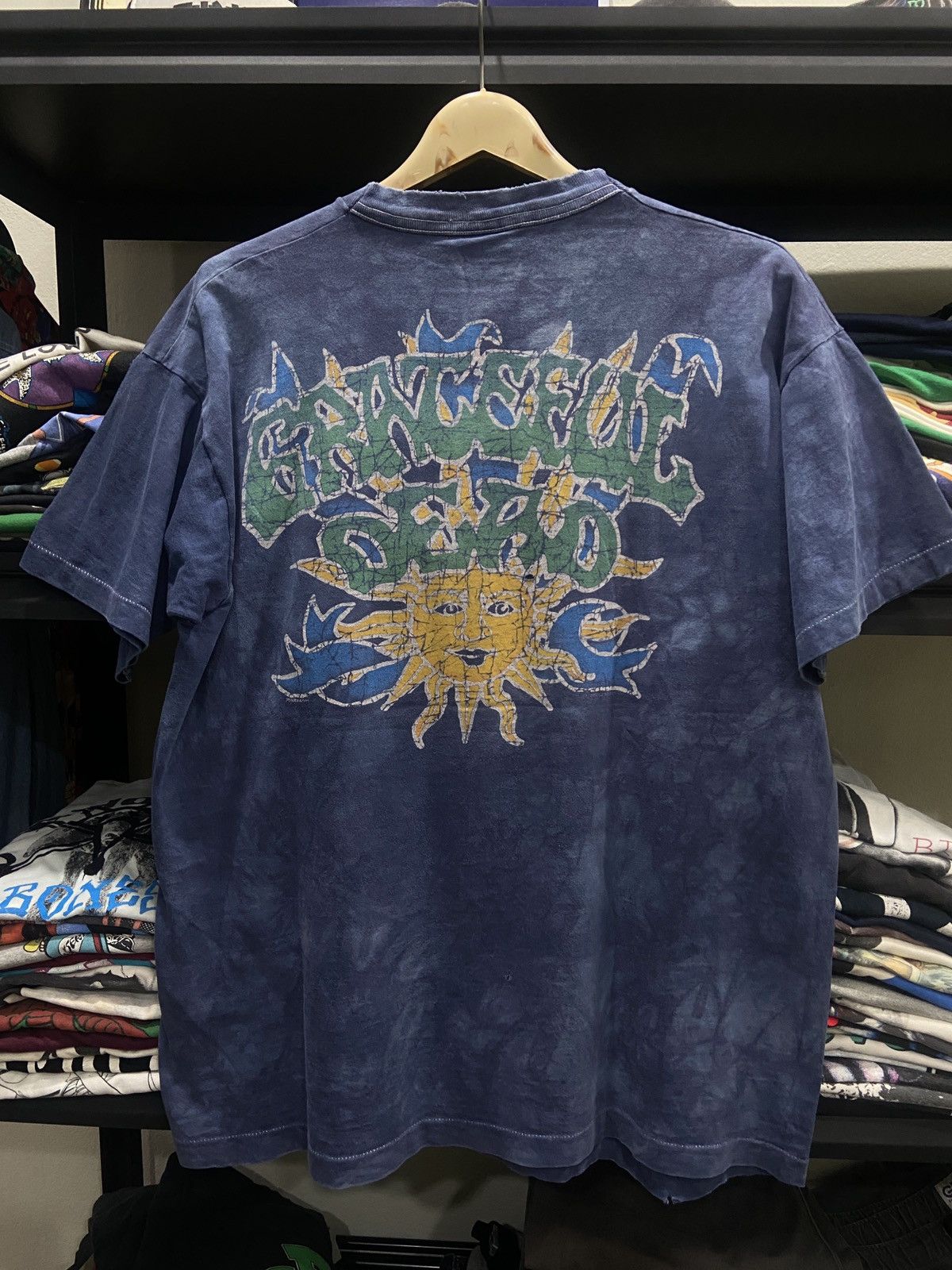 Band Tees Vintage 1994s Grateful Dead Jerry Garcia Band TOUR T-SHIRT Size US XL / EU 56 / 4 - 11 Thumbnail