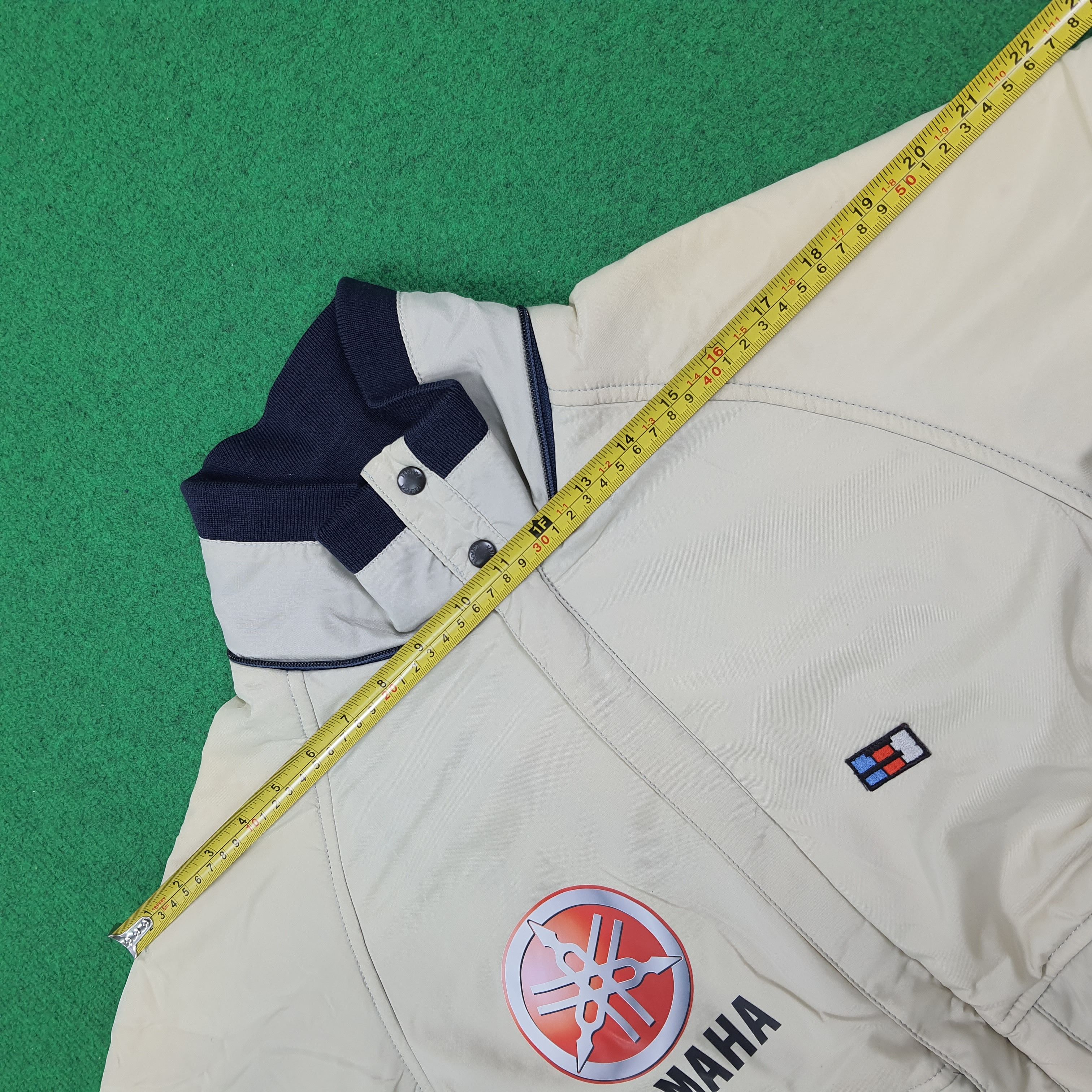 Yamaha Vintage 90s YAMAHA Racing Bomber Jacket Puffer C279N26 Size US M / EU 48-50 / 2 - 13 Thumbnail